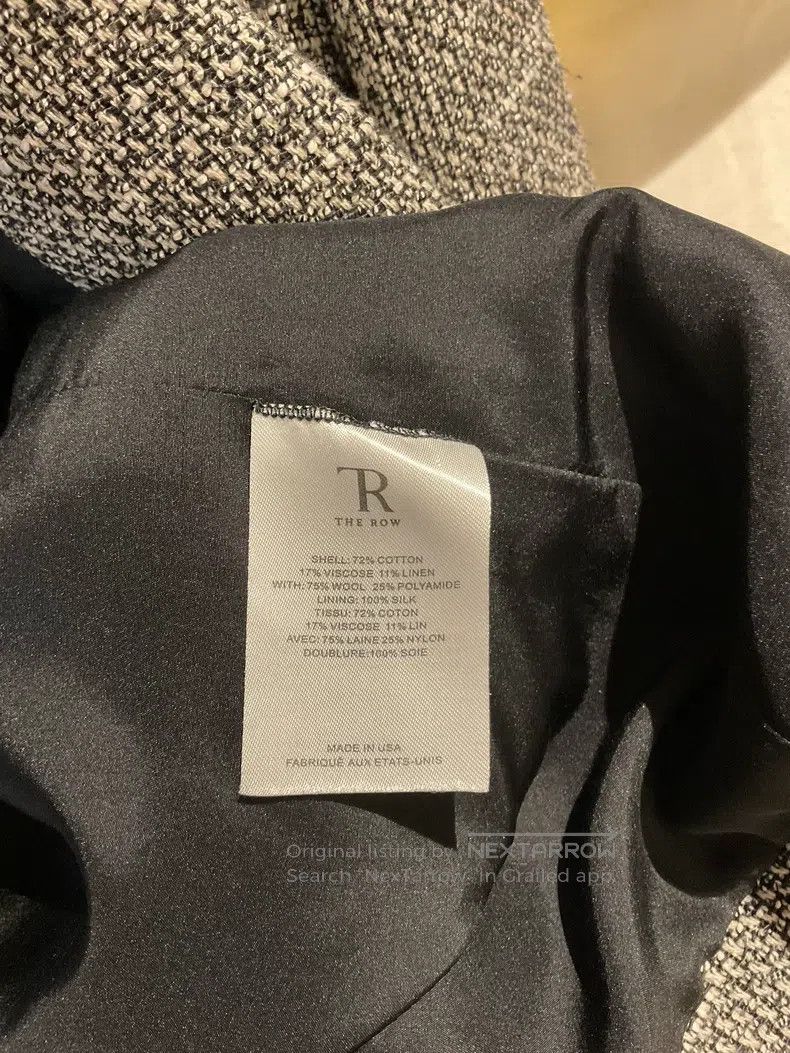 The Row The Row size 8 Woven Blazer Jacket Size M / US 6-8 / IT 42-44 - 7 Thumbnail