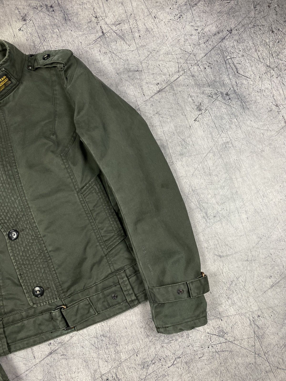 G-Star × Vintage Vintage G Star Raw Designer Bomber Jacket Size S / US 4 / IT 40 - 6 Thumbnail