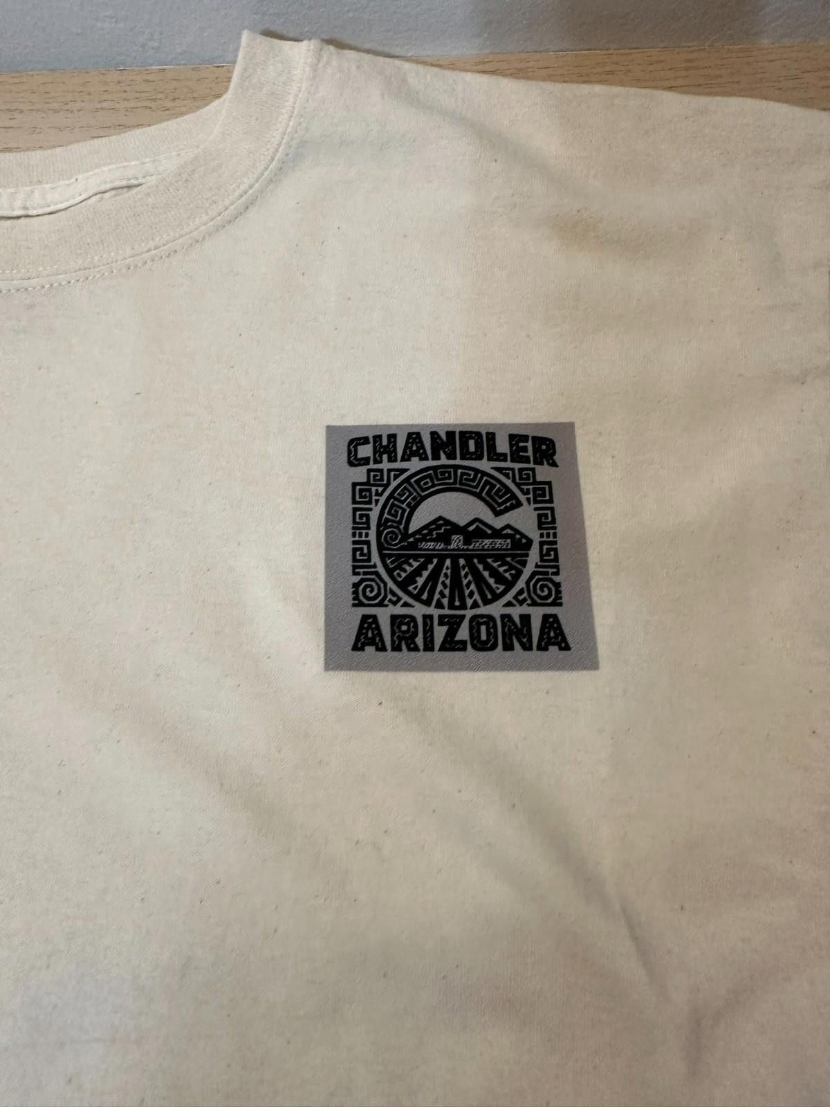 The Unbranded Brand Custom Chandler AZ Tee – DTF Print on Repurposed Shirt Size US XL / EU 56 / 4 - 5 Thumbnail