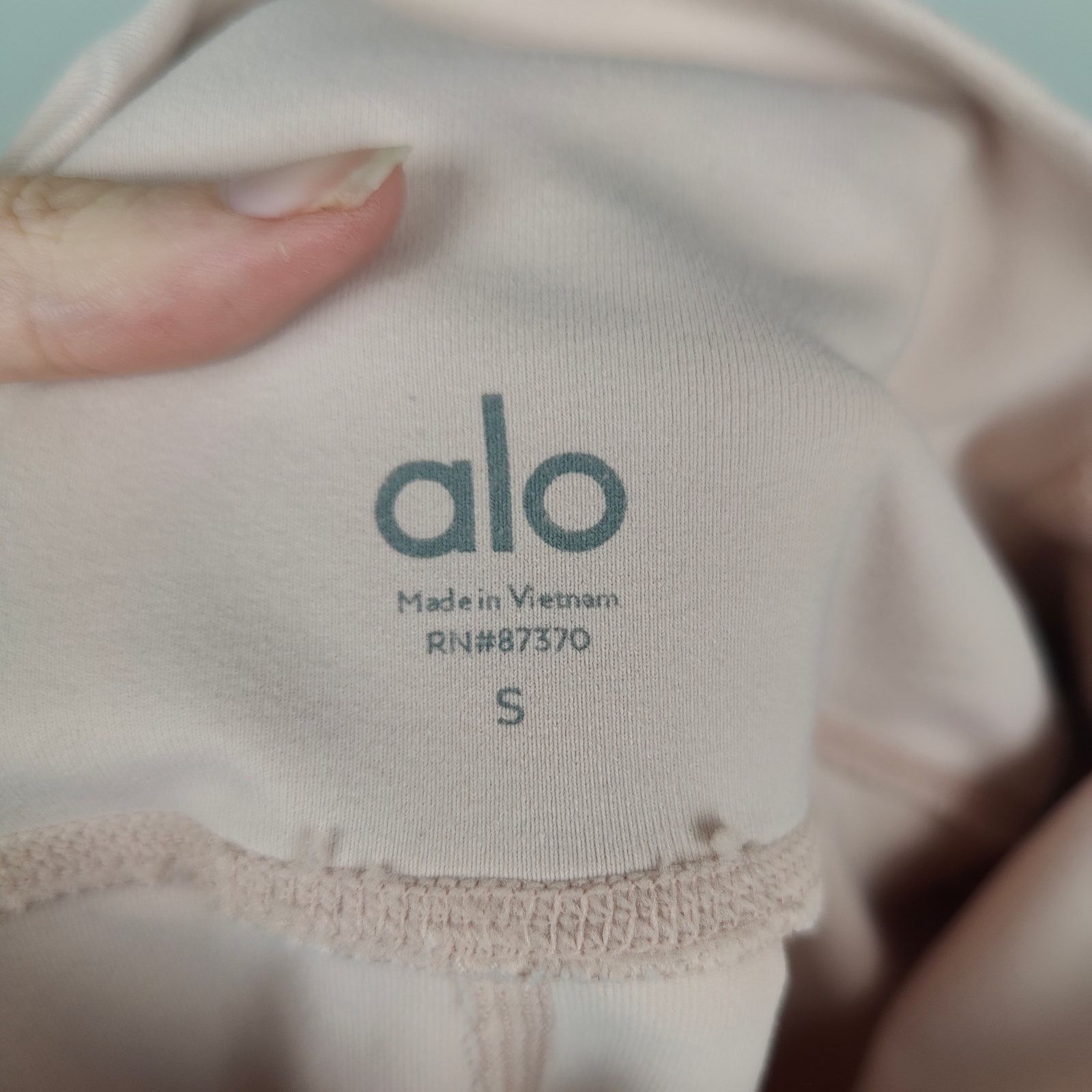 Alo Alo Yoga Moto Leggings Womens Small Light Pink High Rise Size 28" / US 6 / IT 42 - 6 Thumbnail
