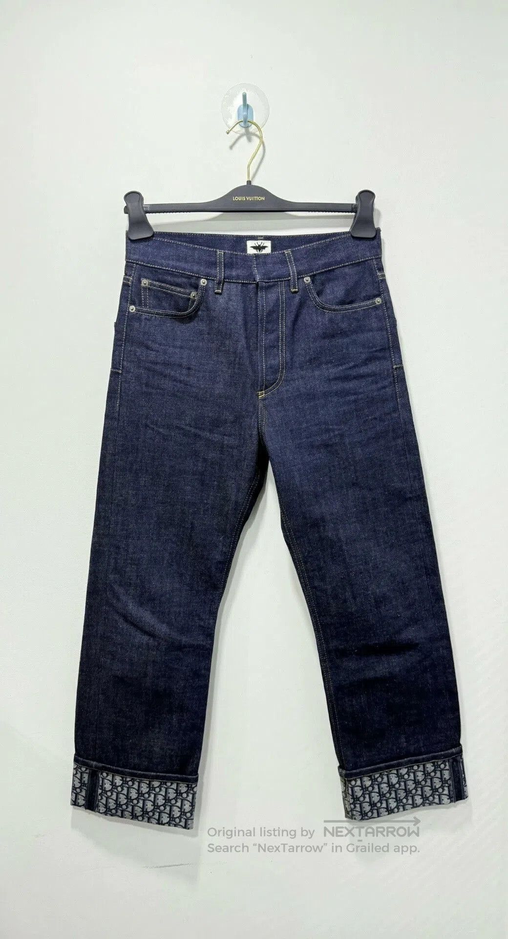 Dior Dior Monogram Cuffed Jeans. Size US 32 / EU 48 - 1 Thumbnail