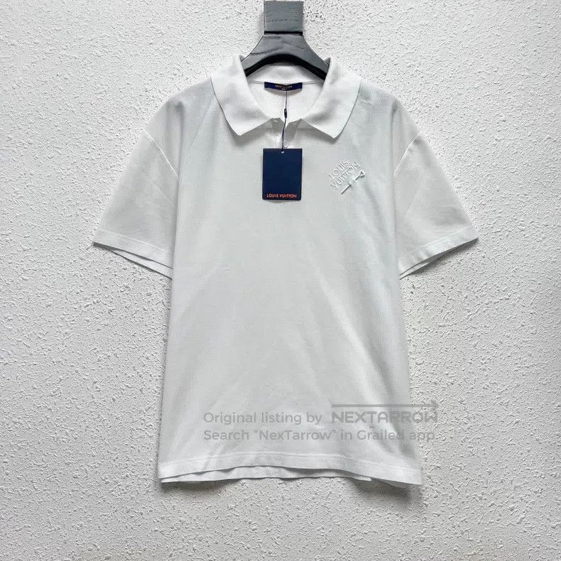 Louis Vuitton Louis Vuitton Embroidered LOGO pin POLO shirt Size US L / EU 52-54 / 3 - 1 Thumbnail