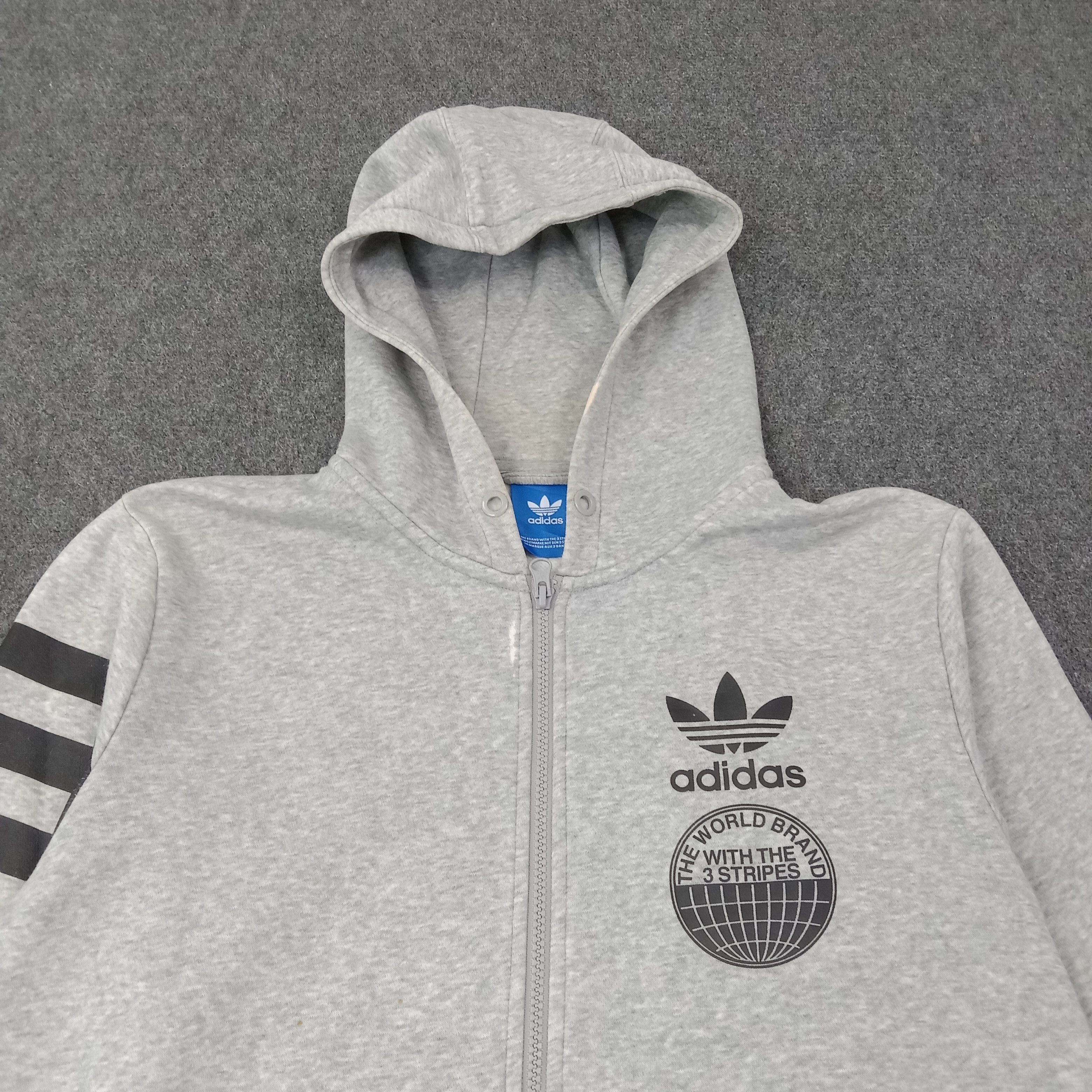 Adidas Adidas American Sportwear Hoodies Jacket C261N27 Size US M / EU 48-50 / 2 - 2 Thumbnail