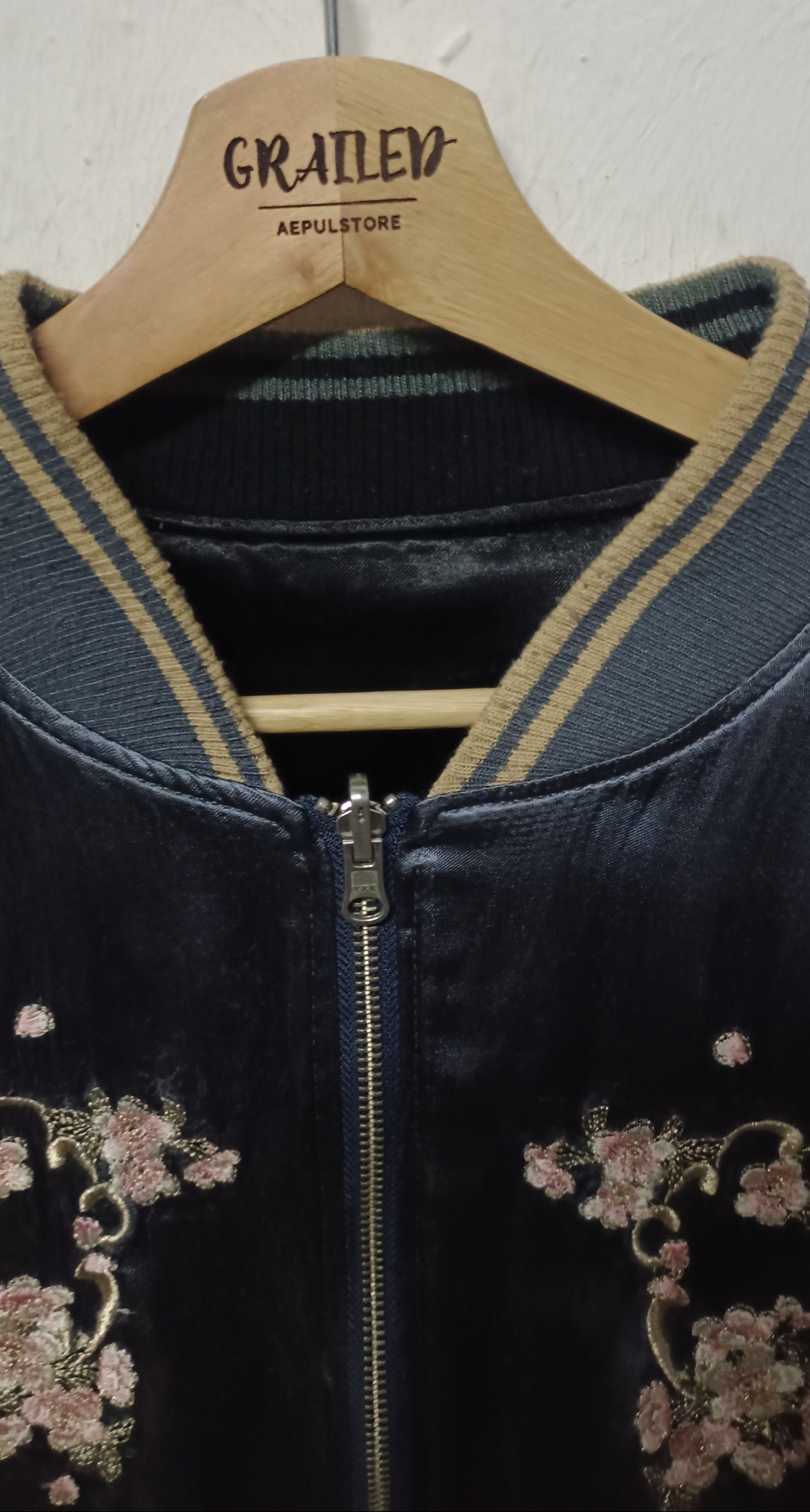 Japanese Brand 💥Batto Musume Yakuza Kimono Women Reversible Sukajan Size US XXL / EU 58 / 5 - 8 Thumbnail