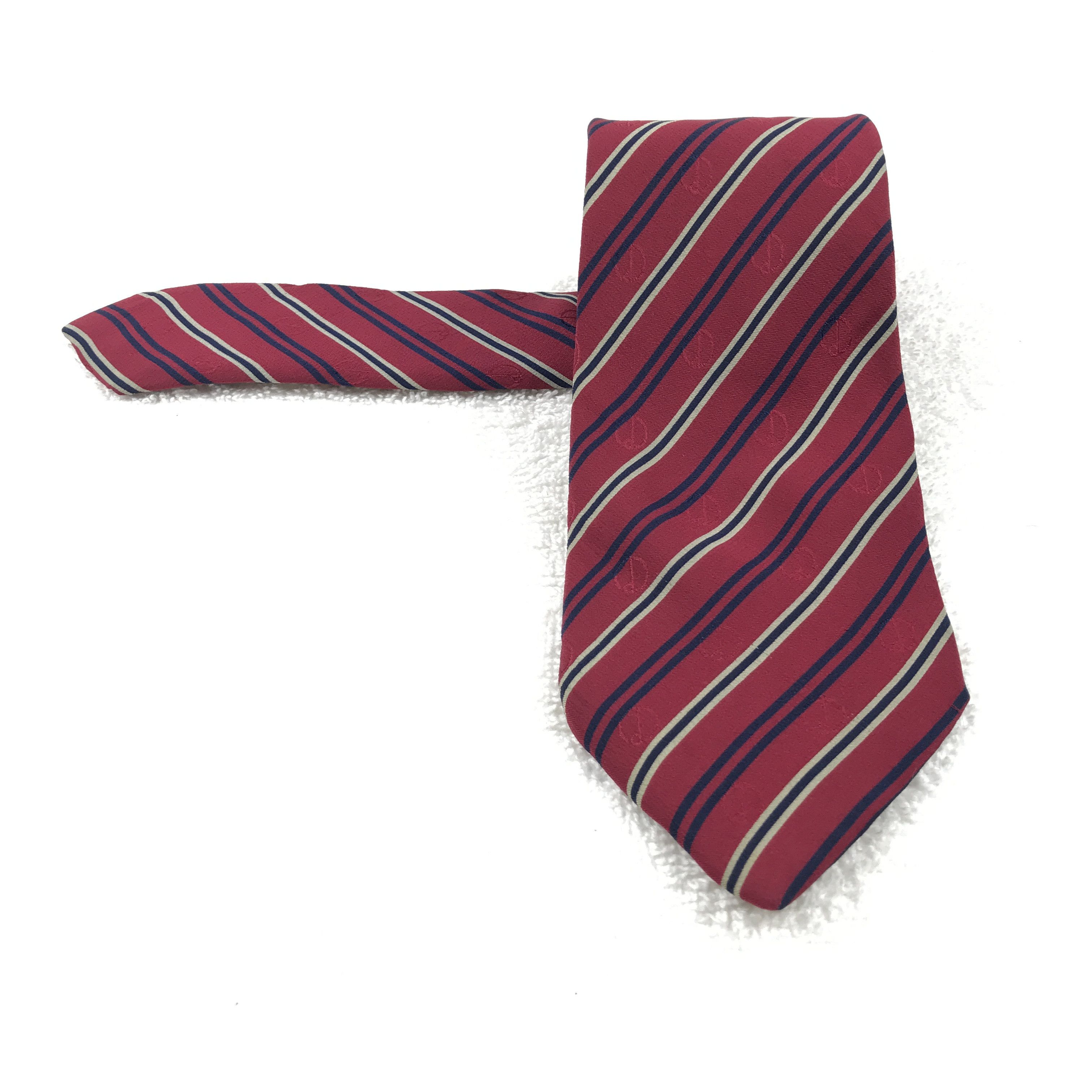 Alfred Dunhill × Vintage Vintage Alfred Dunhill Silk Necktie Size ONE SIZE - 1 Thumbnail