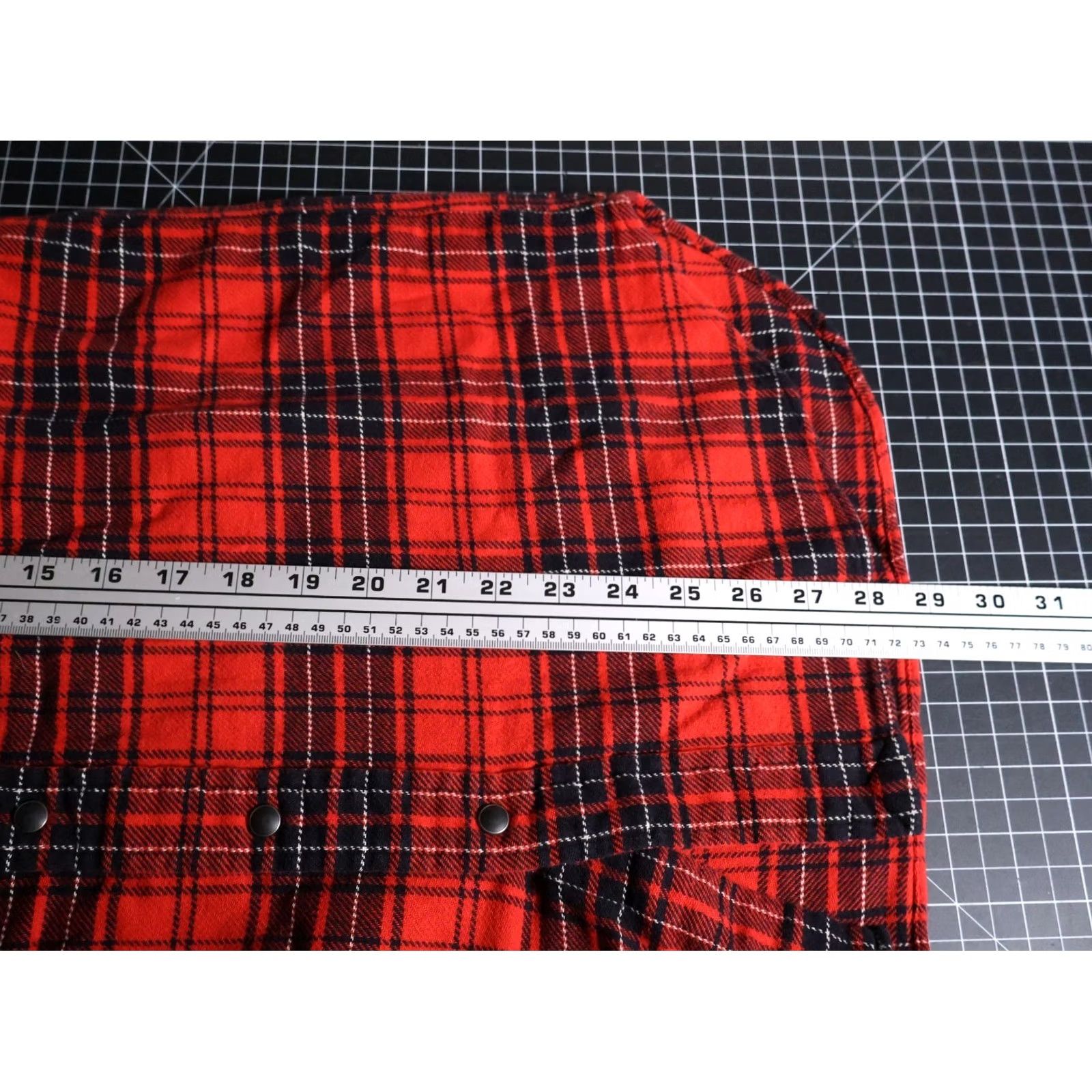 Polo Ralph Lauren Polo Ralph Lauren Shirt Mens Large Red Black Plaid Flannel Snap Western Style Slim Fit Button-Up Casual Workwear Size US L / EU 52-54 / 3 - 6 Thumbnail