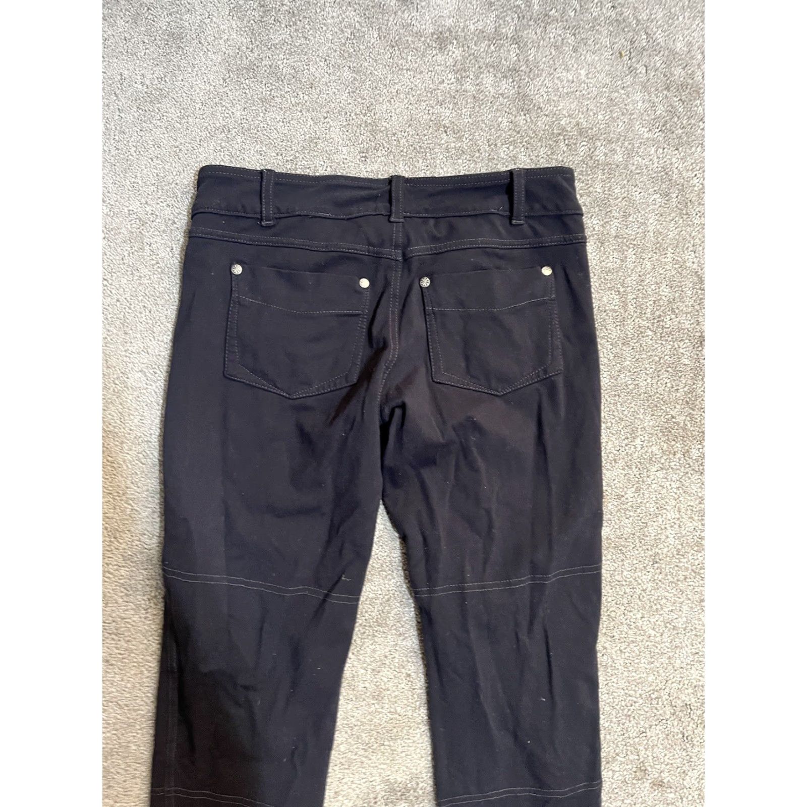 Athleta Athleta Women's Black Classic Jegging Slim Leg Pants Style #818620 Size Small Black Size 28" / US 6 / IT 42 - 4 Thumbnail