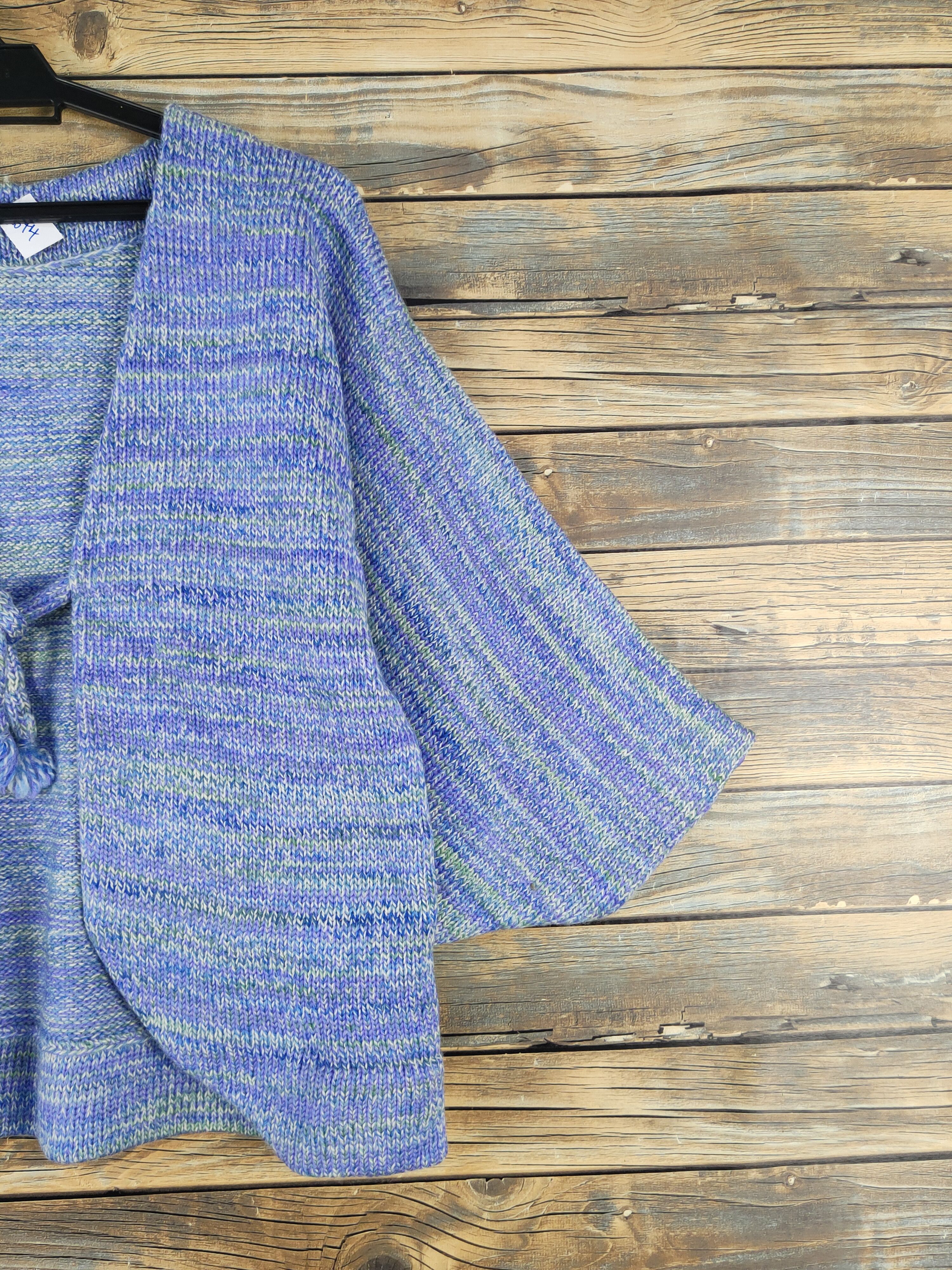 Homespun Knitwear × Japanese Brand Japan vintage kimono Purple Knitwear Cardigan #W1674 Size S / US 4 / IT 40 - 5 Thumbnail
