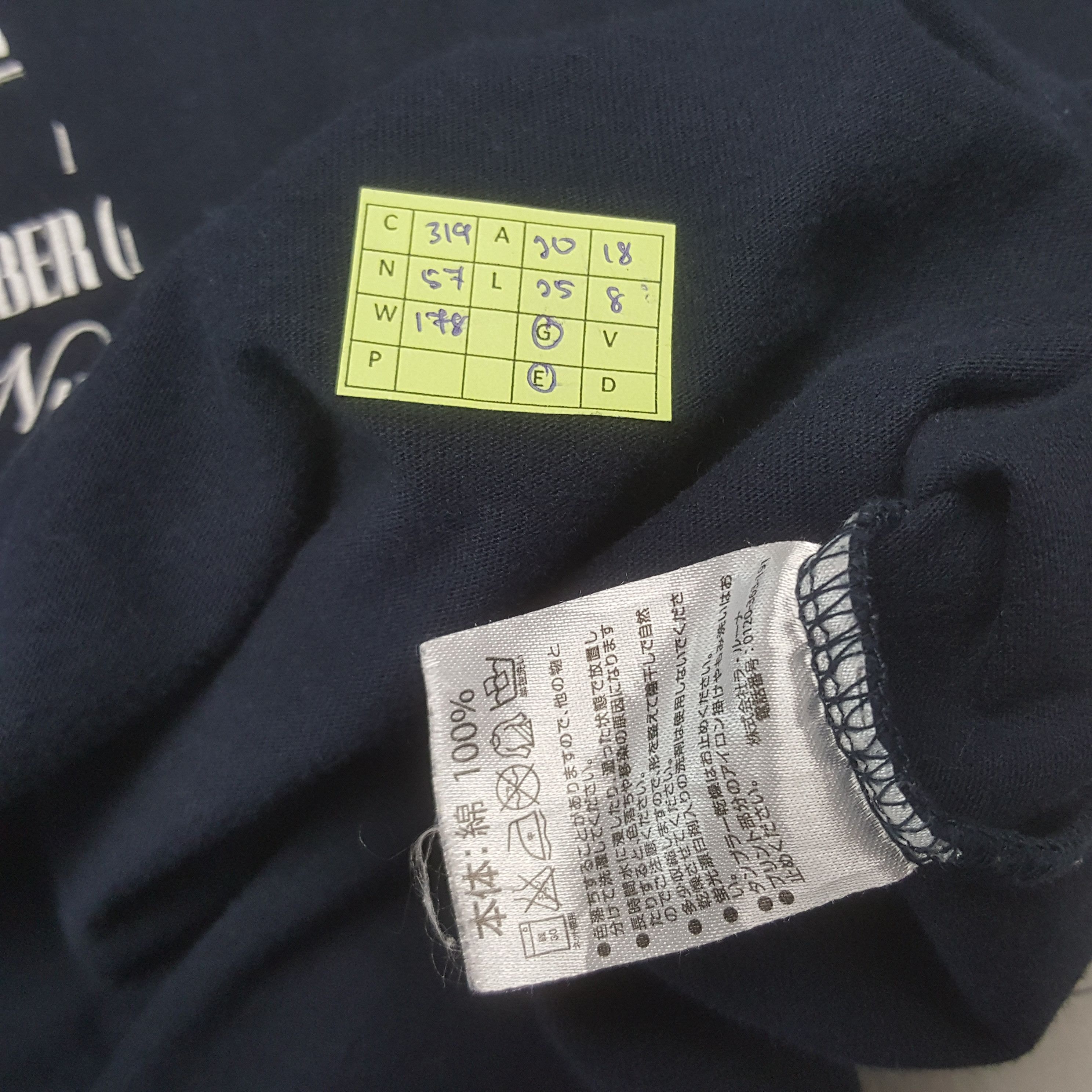 Number (N)ine Vintage Number (N)ine Japanese Brand Tshirt C319N57 Size US M / EU 48-50 / 2 - 6 Thumbnail