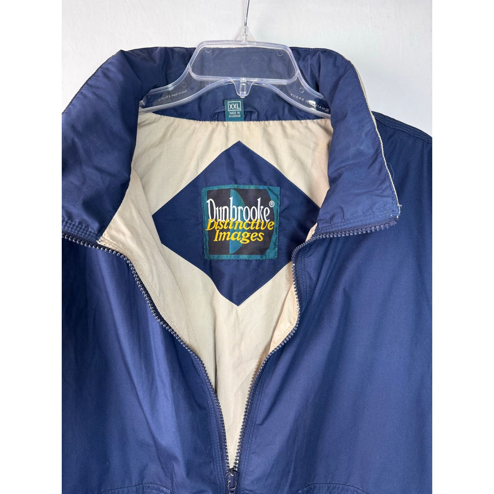 Dunbrooke Vtg 90s Streetwear Dunbrooke Brookside Jacket XXL Navy Size US XXL / EU 58 / 5 - 5 Thumbnail