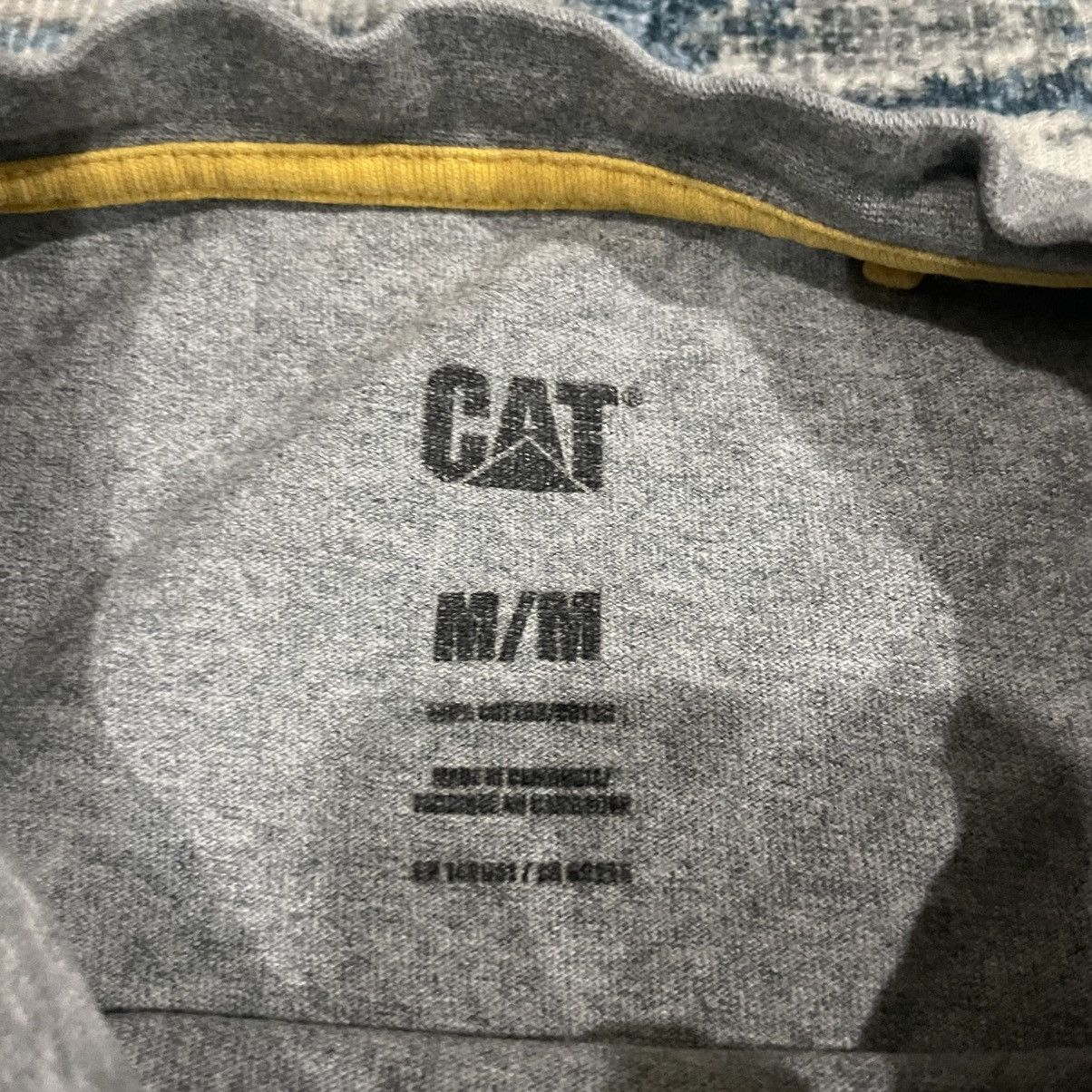 Caterpillar Caterpillar Men's CAT Logo Pocket Tee in heather grey Size US M / EU 48-50 / 2 - 4 Thumbnail