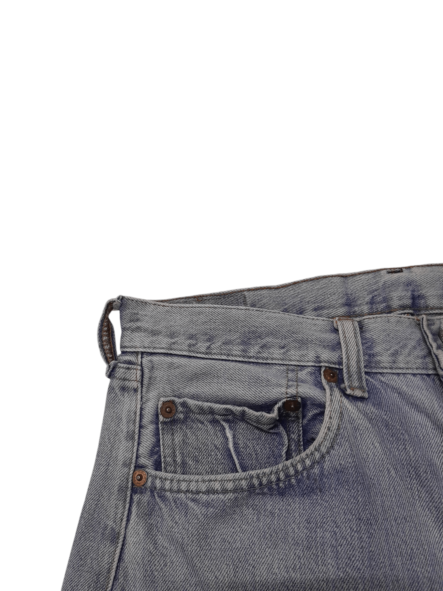 Levi's 80s Levis 501 Denim 524 Selvedge Denim (S 284) Waist 30 Size US 30 / EU 46 - 7 Thumbnail