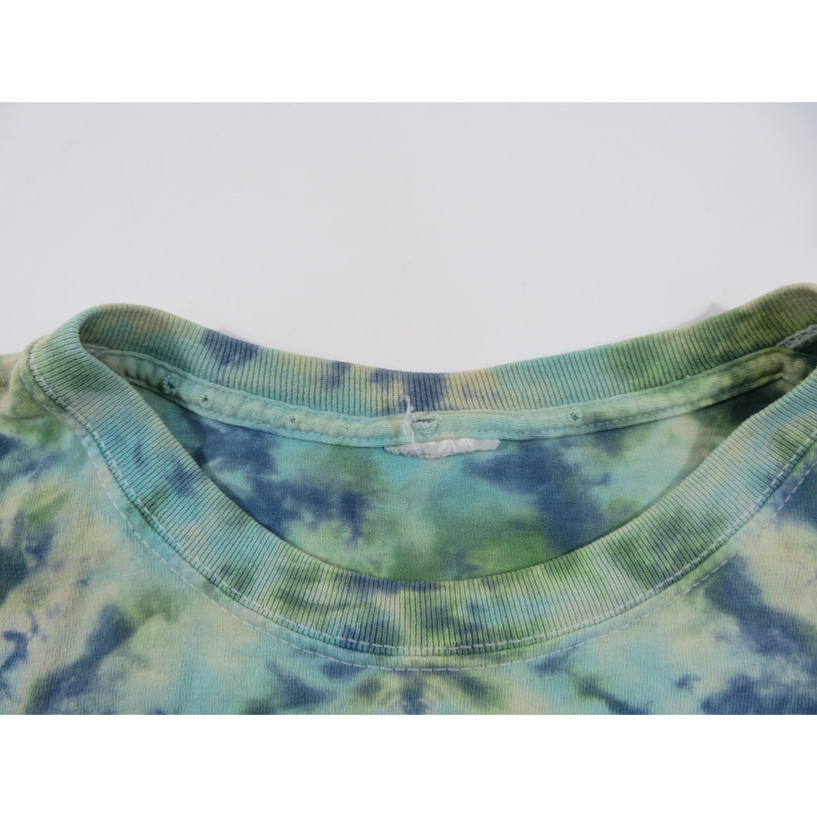 Other Tie Dye T-Shirt, Blue with Green, Sz XL 1990s Size US XL / EU 56 / 4 - 3 Thumbnail