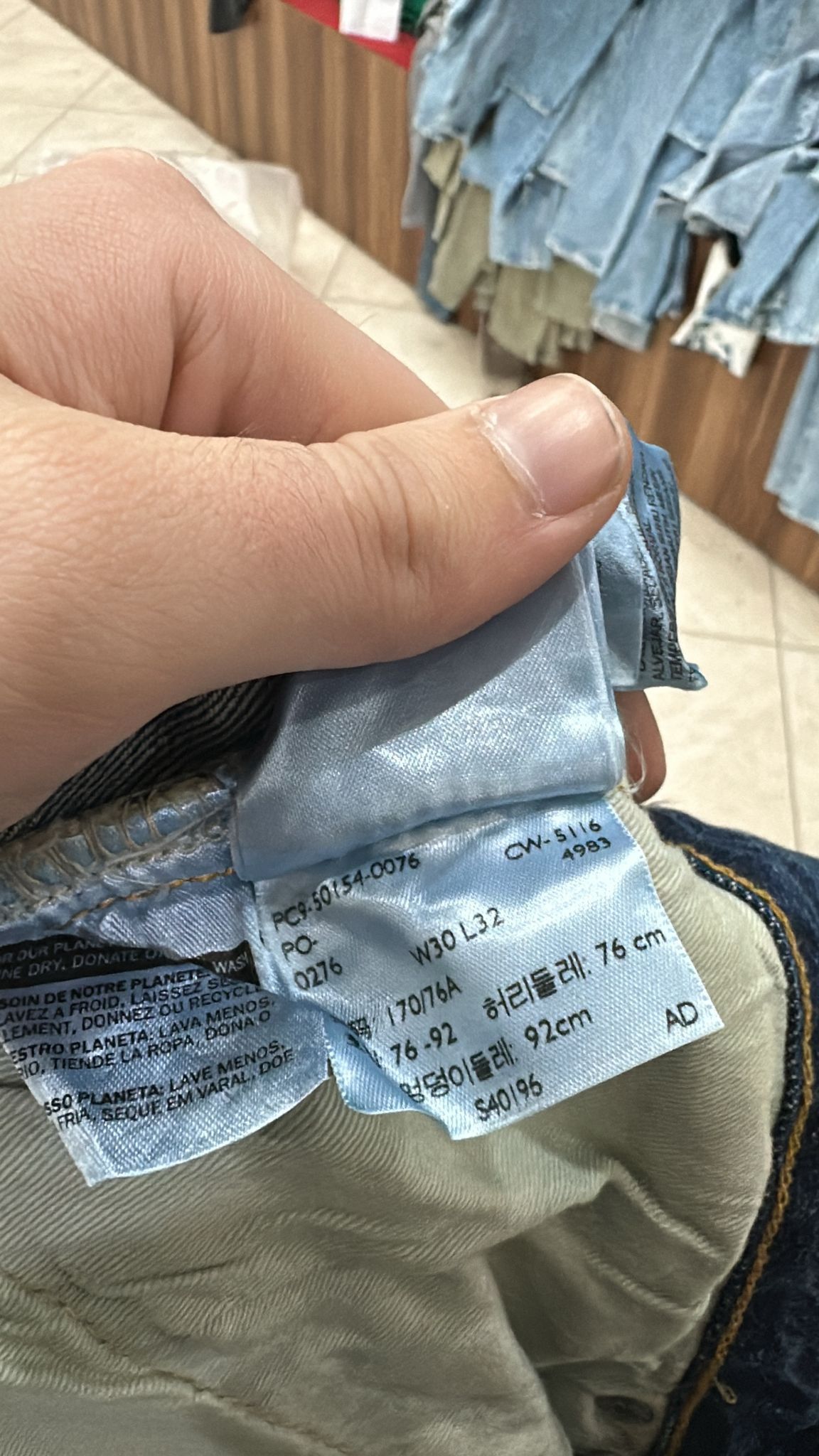 Levi's Vintage Clothing LVC Levi's Vintage Clothing 1954 501Z XX BigE Selvedge Jeans Size US 30 / EU 46 - 7 Thumbnail