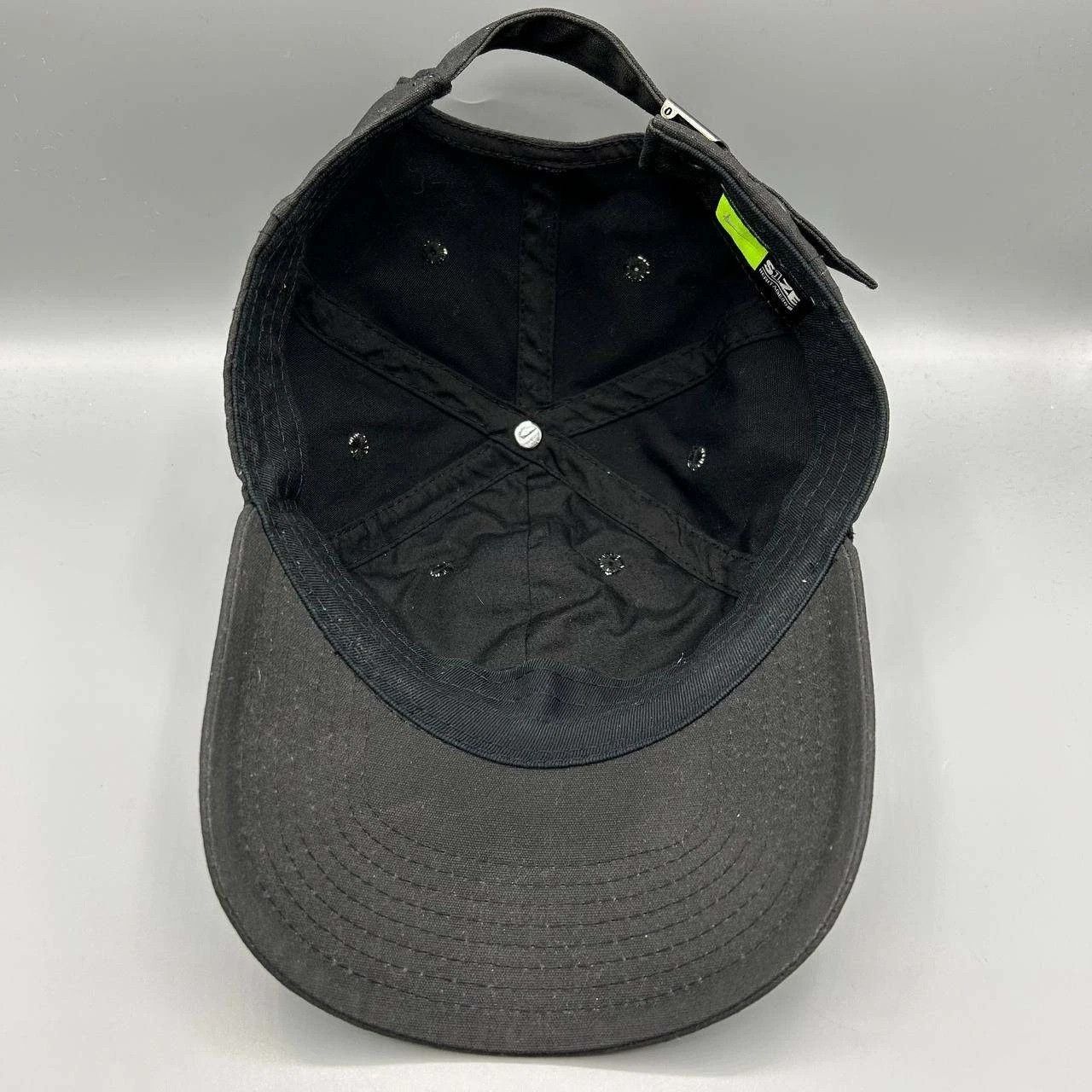 Nike Nike Heritage 86 Hat Men Black Embroidered Logo Strap Back Size ONE SIZE - 2 Thumbnail