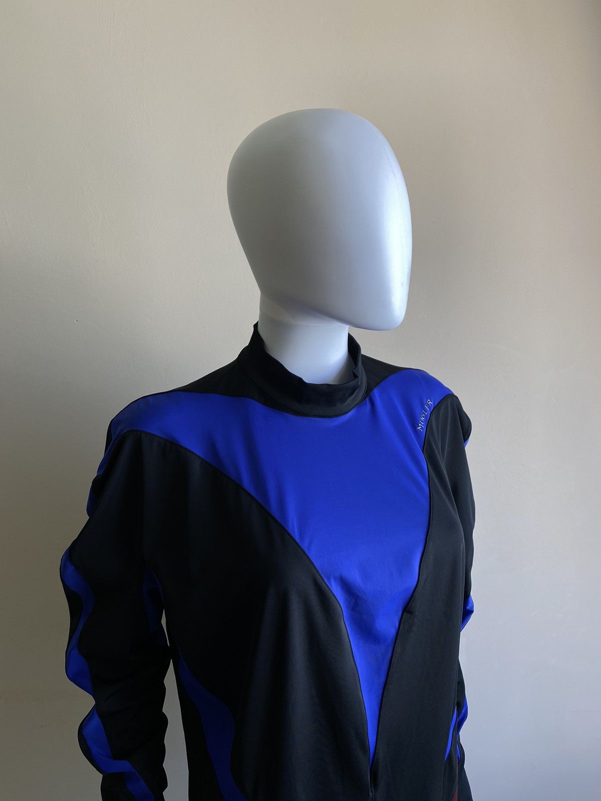 H&M × Mugler Mugler x H&M Womens Spiral Paneled Mini Dress Size XL Size XL / US 12-14 / IT 48-50 - 4 Thumbnail