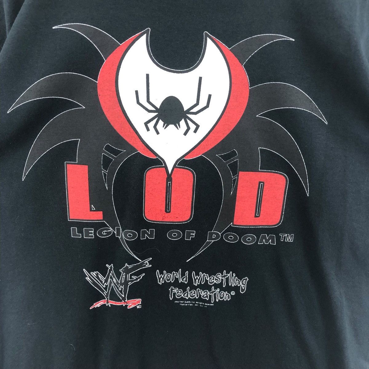 Vintage × WWF Pick!! Vtg 1998 WWF LEGION Of DOOM Top Tee Tshirt Size US XL / EU 56 / 4 - 8 Thumbnail