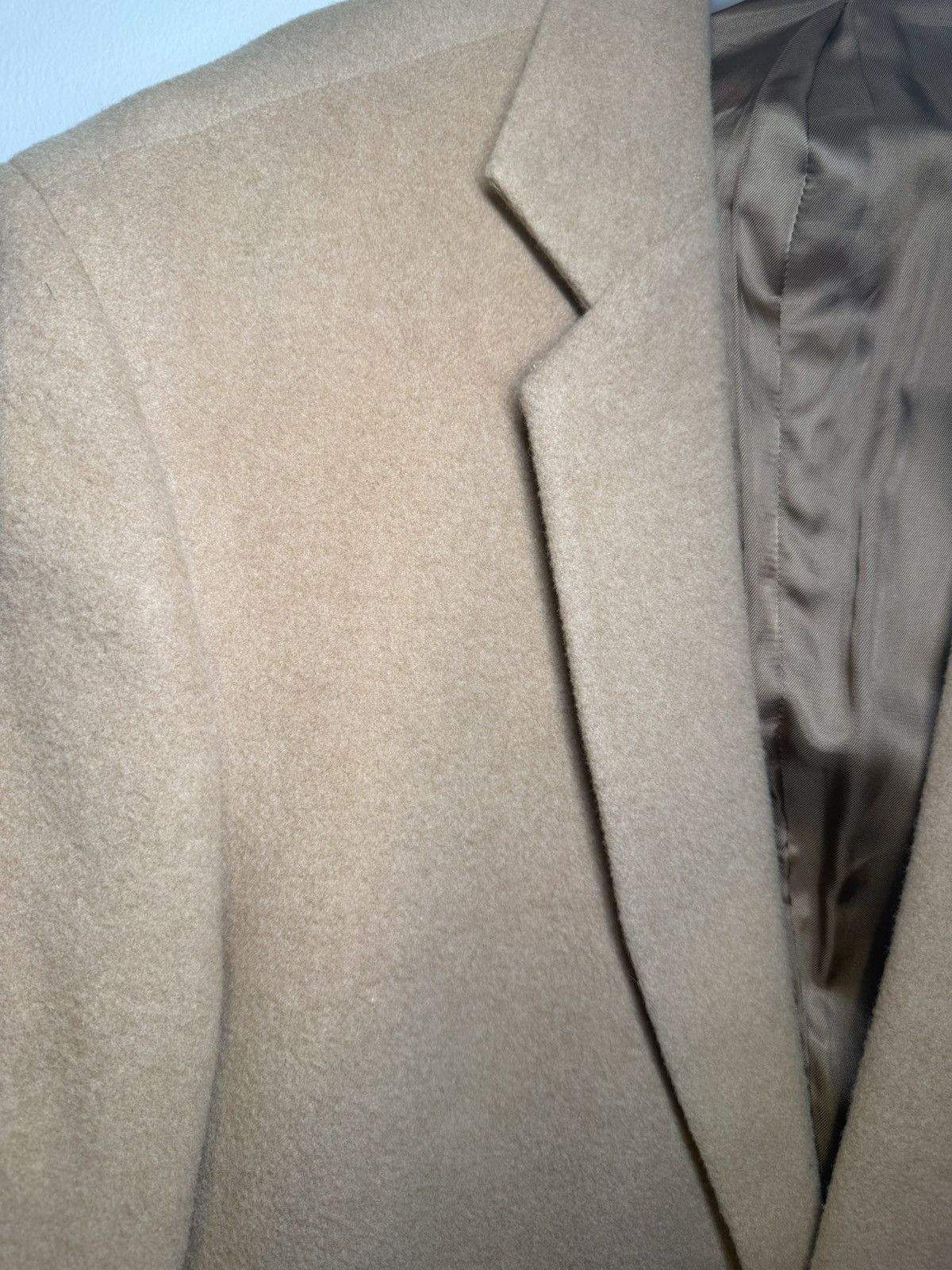 Bill Blass Bill Blass Black Label Lord & Taylor Camel Hair Size 40R - 3 Thumbnail