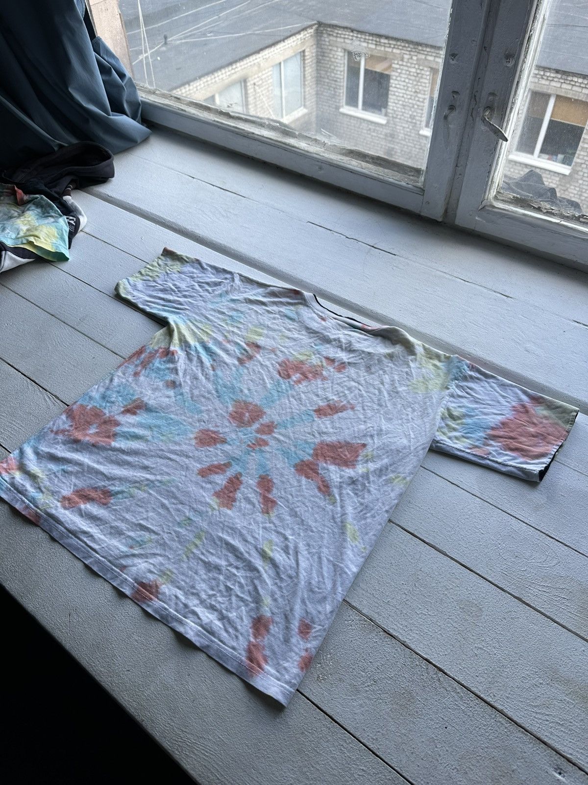 Vintage × Von Dutch 🚨Y2K VON DUTCH TYE DYE patchwork Y2K distressed style tee Size US M / EU 48-50 / 2 - 8 Thumbnail