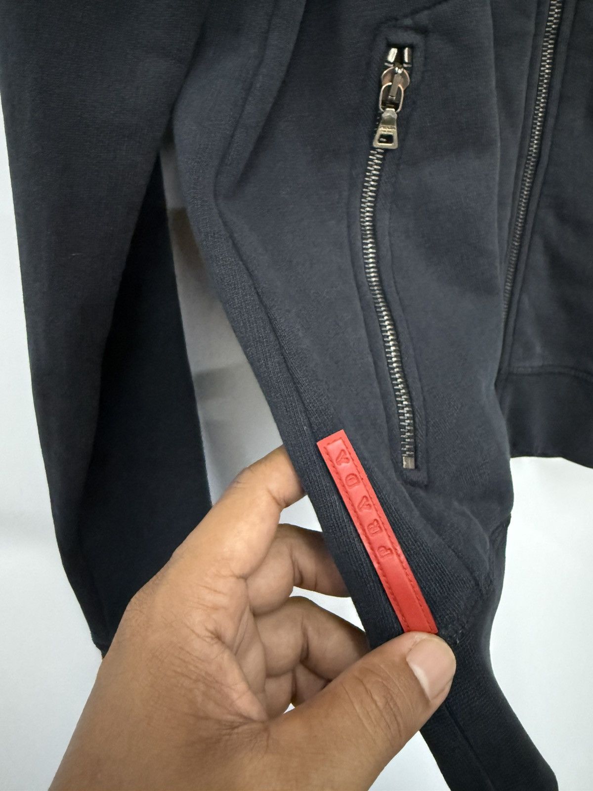 Prada ⚡️PRADA Sport Luxury Nylon Hood Zipped Sweat - M Size US S / EU 44-46 / 1 - 6 Thumbnail