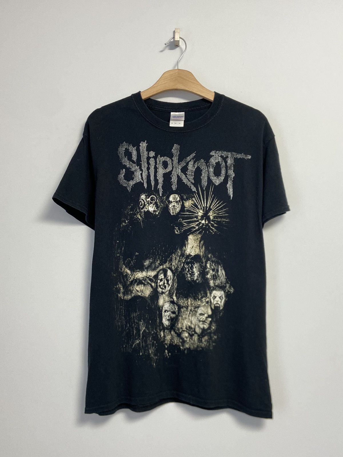 Slipknot × Vintage Slipknot Vintage T-Shirt 90’s For Hell Size US M / EU 48-50 / 2 - 1 Thumbnail