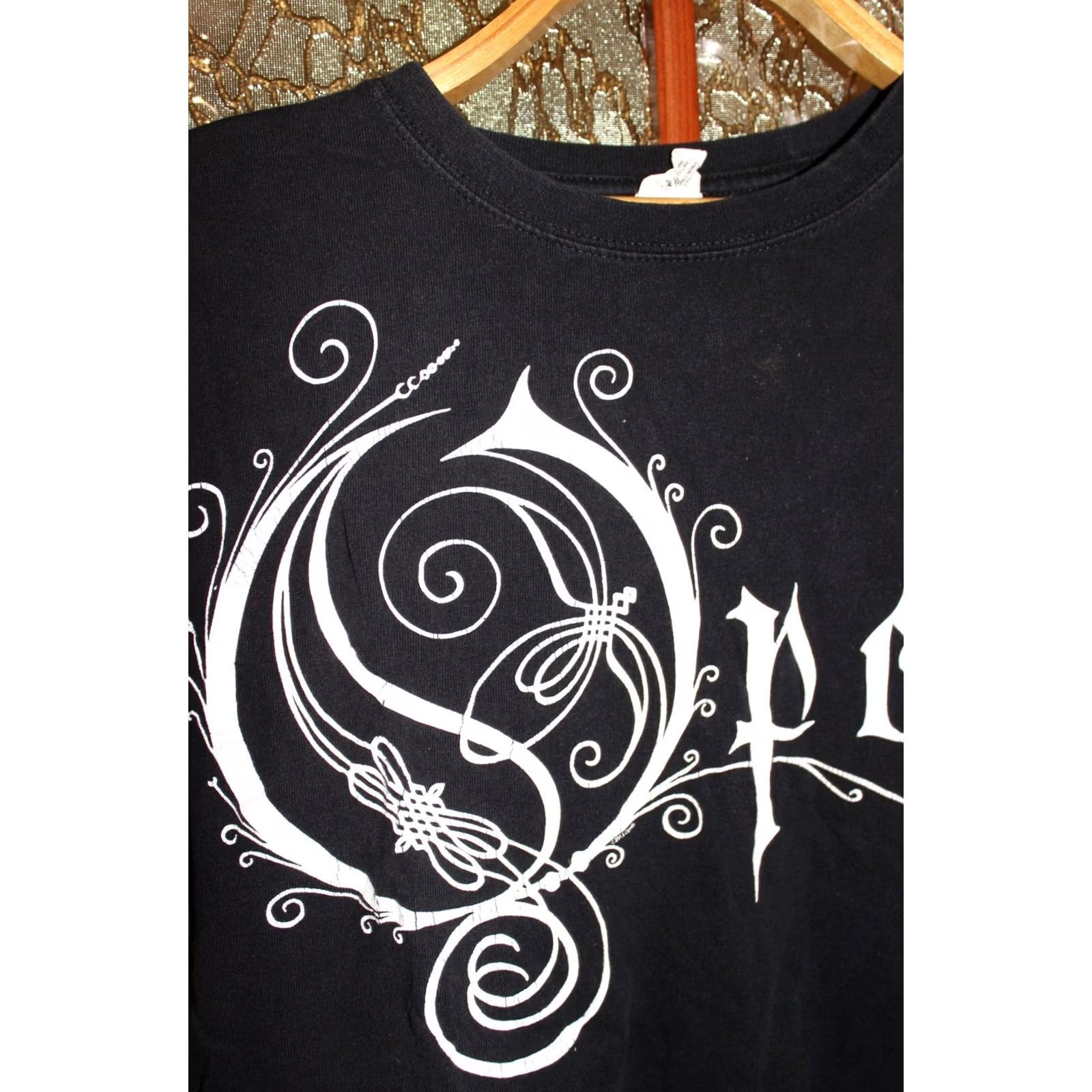 Vintage VINTAGE Opeth metal band T-shirt Anvil size L Men Black Size US L / EU 52-54 / 3 - 2 Thumbnail