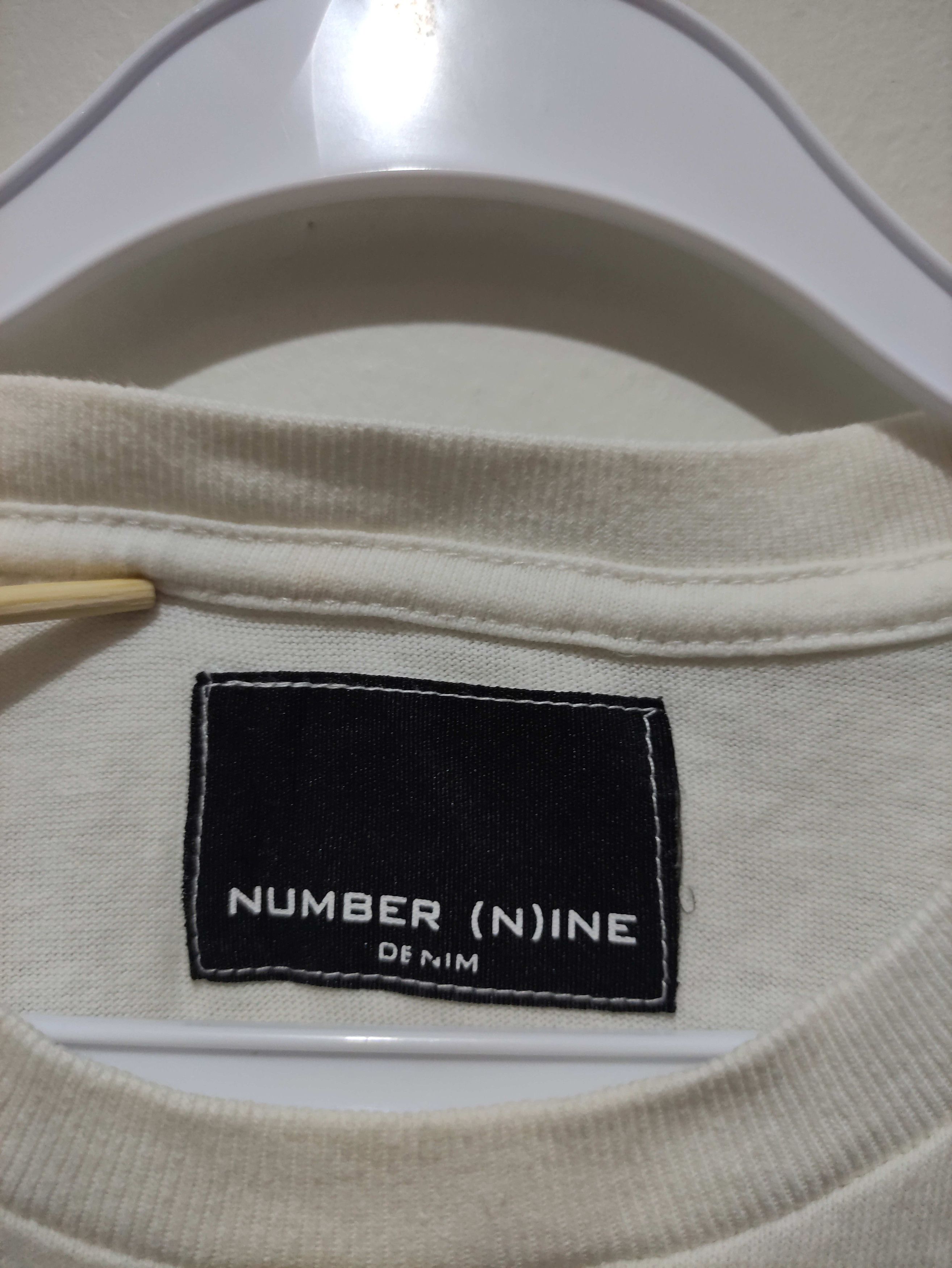 Number (N)ine 2000's Number (N)ine Denim Pocket T-Shirt Size US S / EU 44-46 / 1 - 4 Thumbnail