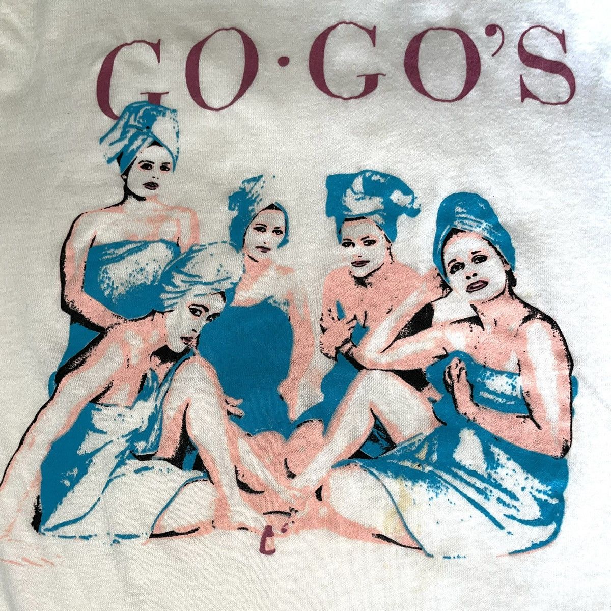 Hanes Original 1981 Go-Go’s Band Tee – Hanes 50/50 USA Made Size M / US 6-8 / IT 42-44 - 2 Thumbnail