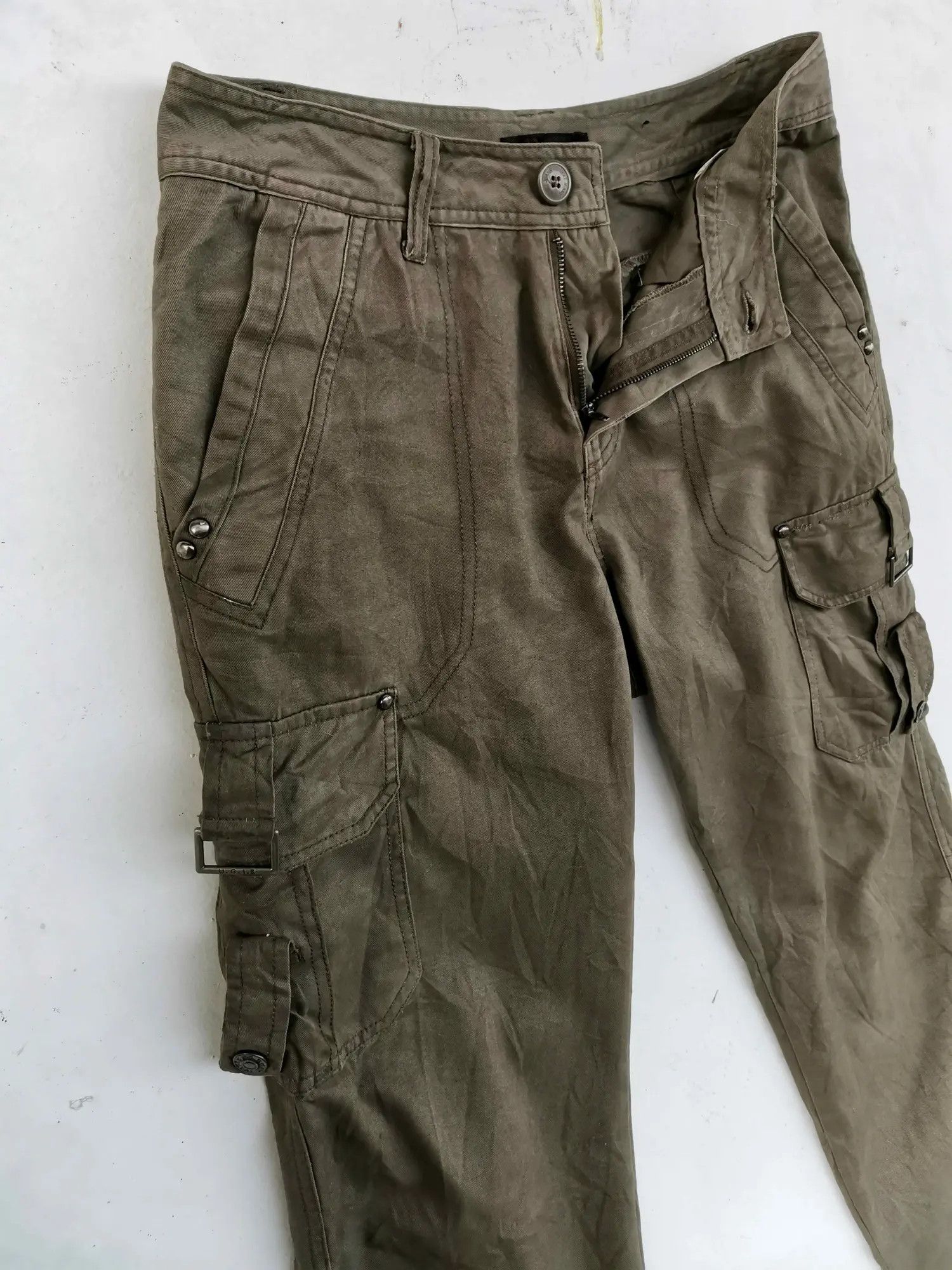 Japanese Brand Rare!!! Ugiz Jeans Tactical Cargo Multipocket Pants Size US 30 / EU 46 - 9 Thumbnail