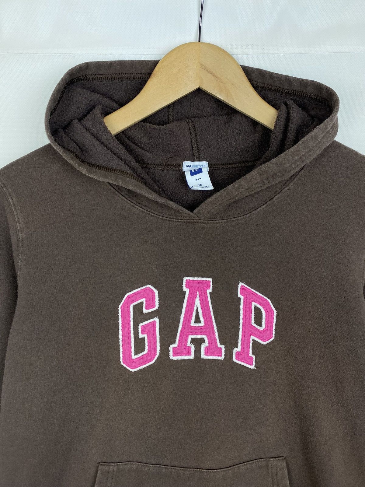 Gap × Vintage Y2K Vintage Gap ladies brown hoodie Kylie Jenner style Size M / US 6-8 / IT 42-44 - 4 Thumbnail