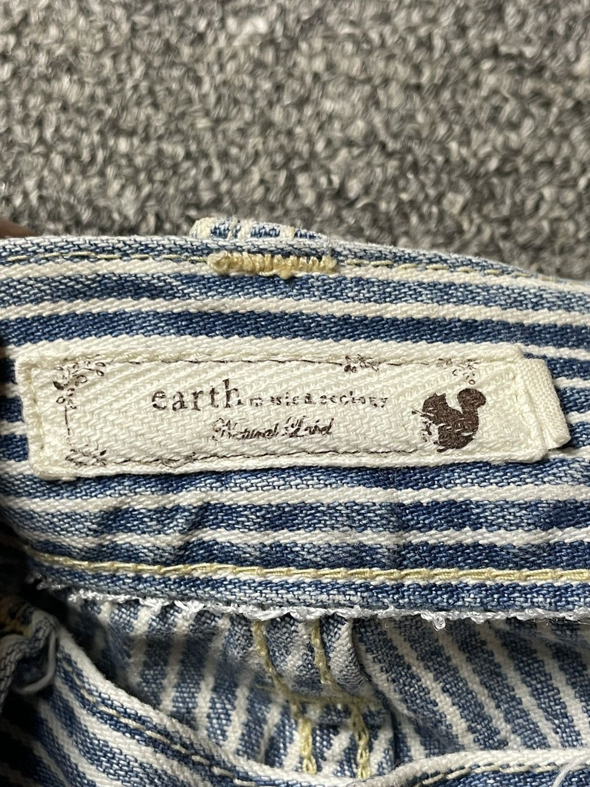 Japanese Brand × Vintage Earth Music & Ecology Striped Jeans (92) Size US 29 - 7 Thumbnail