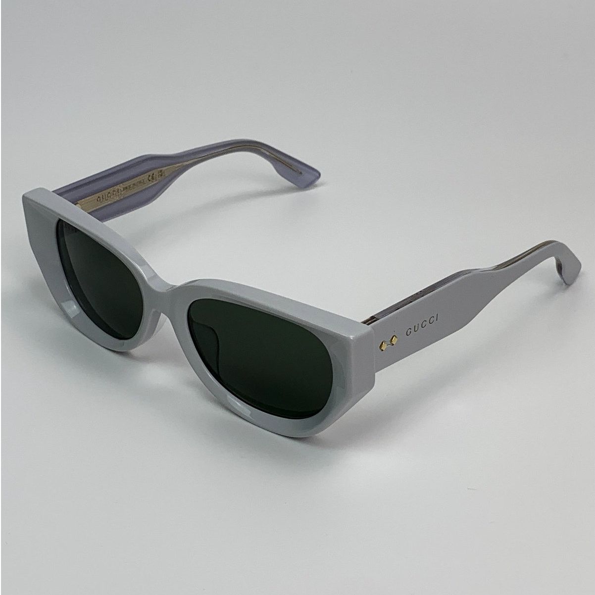 Gucci NEW Gucci GG1532SA 003 Grey Women Authentic Size ONE SIZE - 6 Thumbnail