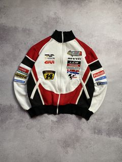 Vintage Suzuki Moto Jersey With Insulation, Grailed