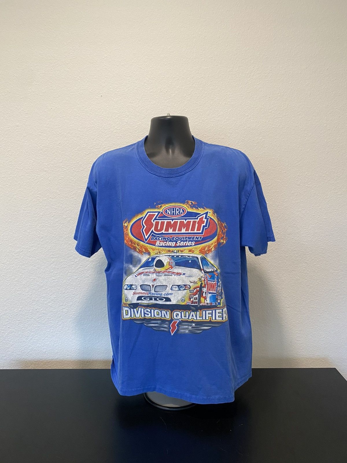 Vintage Nhra summit racing equipment shirt Size US XL / EU 56 / 4 - 1 Thumbnail
