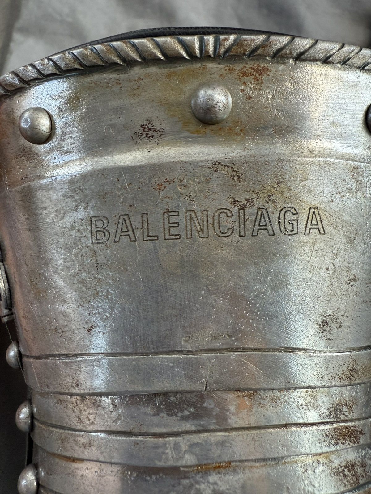 Balenciaga BALENCIAGA AW21 Chevaler Amore gloves Size ONE SIZE - 4 Thumbnail
