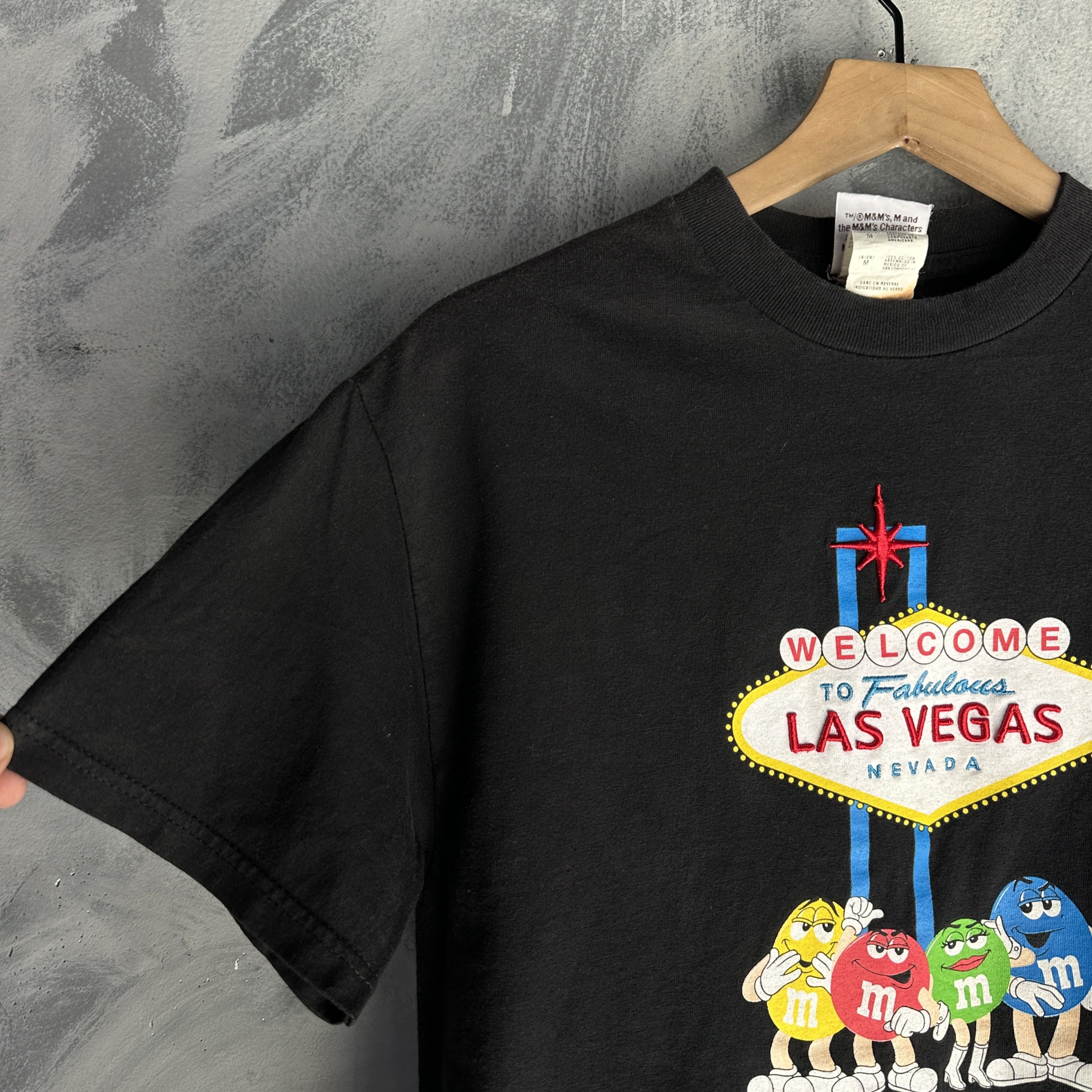 Other Vintage M&M's T Shirt Mens Medium Black Welcome to Las Vegas Size US M / EU 48-50 / 2 - 3 Thumbnail