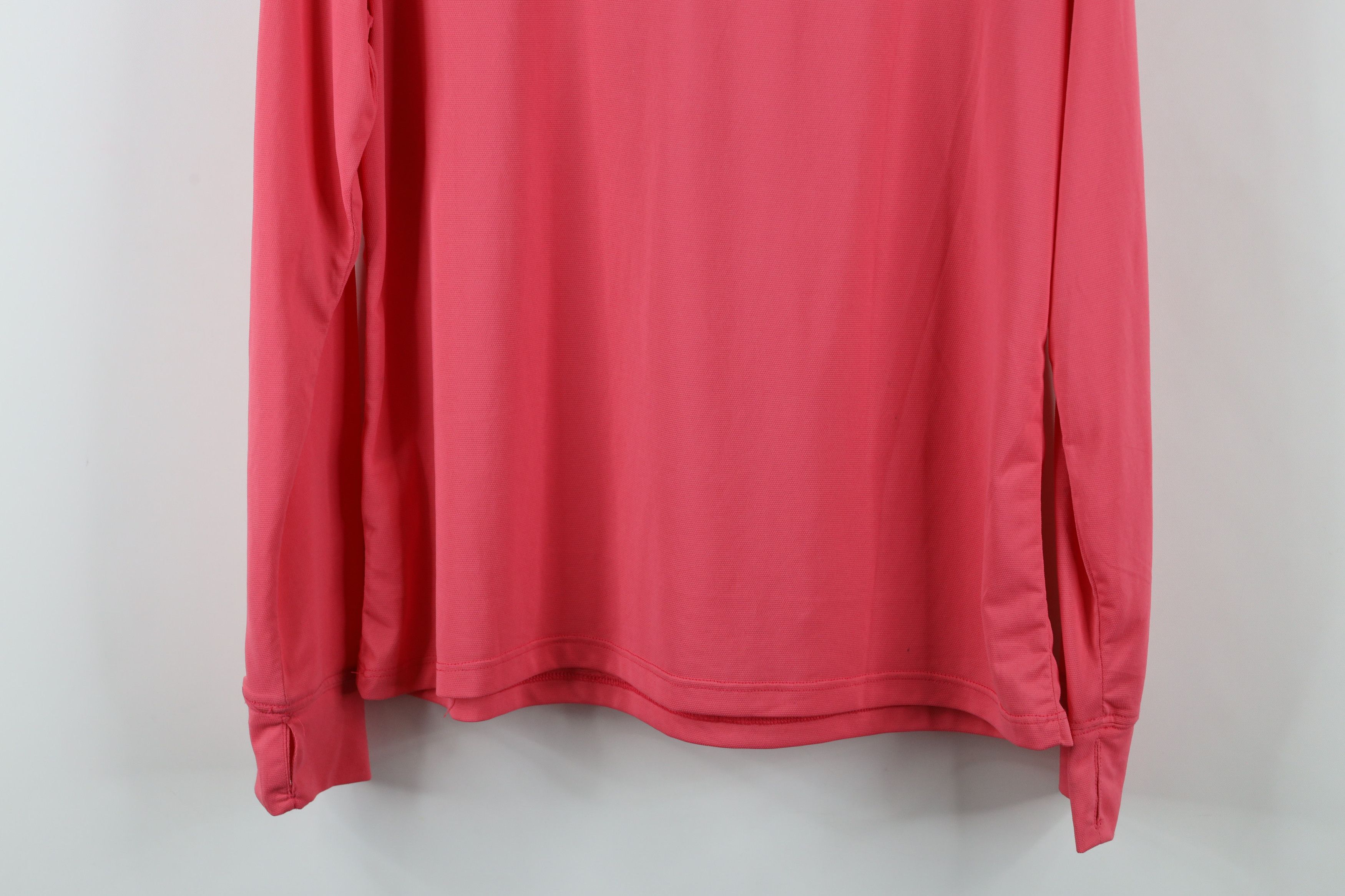 Vintage HiHo Beachwear Stretch Half Zip Pullover Top Jacket Pink Size L / US 10 / IT 46 - 14 Thumbnail