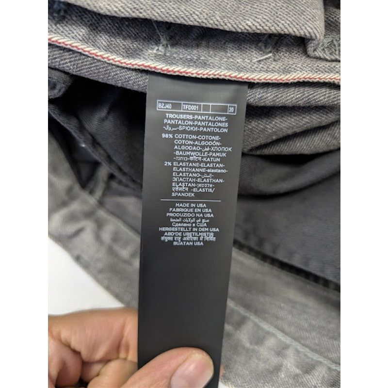 Tom Ford o1rshd1 Slim-Fit Denim Jeans in Grey Size US 32 / EU 48 - 19 Thumbnail