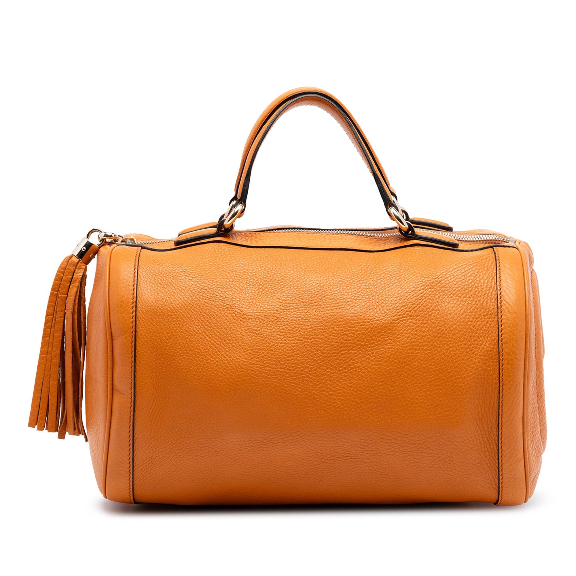 Gucci Medium Pebbled Calfskin Soho Boston Bag Size ONE SIZE - 1 Thumbnail