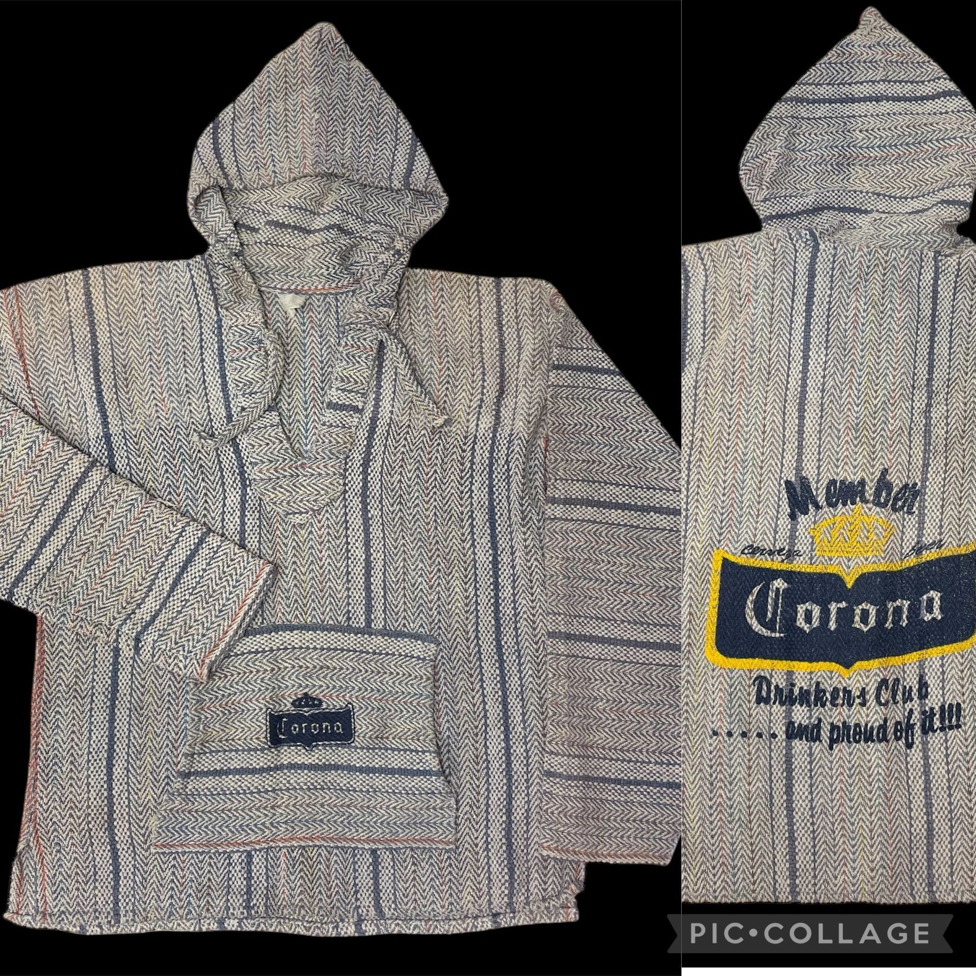 Other Vtg CORONA BEER DRINKERS CLUB Proud Drug Rug Baja Hoodie Size US M / EU 48-50 / 2 - 1 Thumbnail