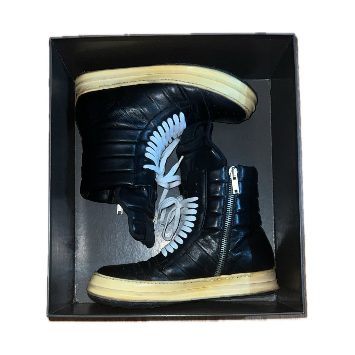 Rick Owens × Rick Owens Drkshdw Rick Owens FW09 Crust Dunks Size US 10 / EU 43 - 3 Thumbnail