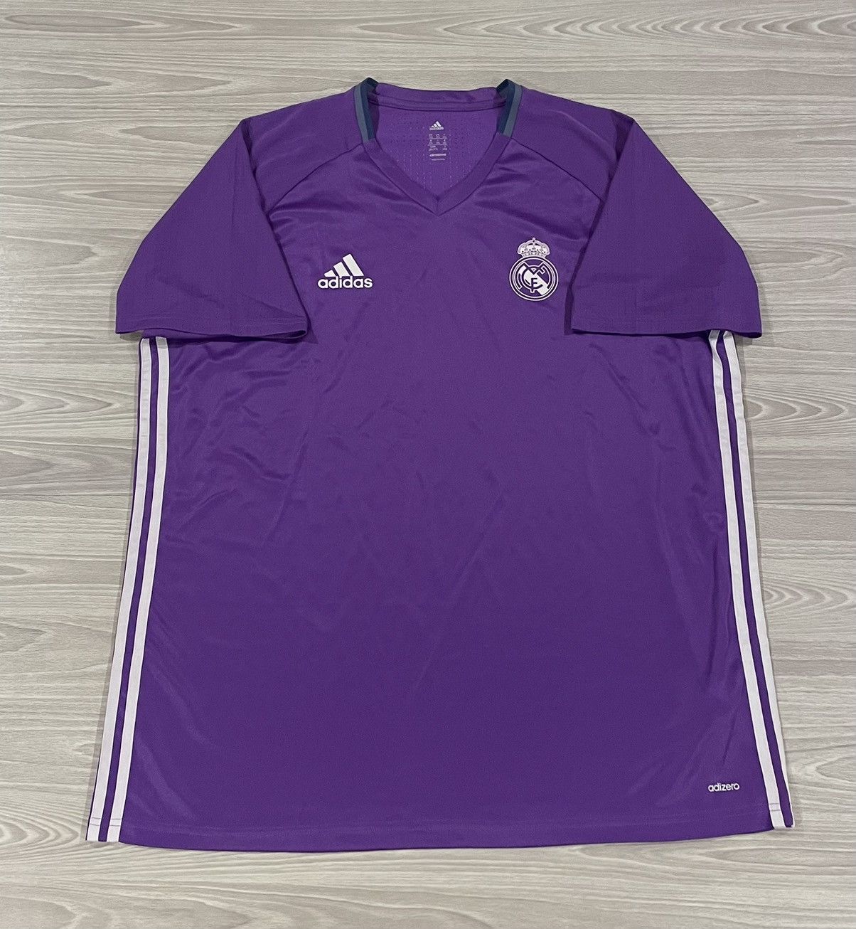 Adidas Adidas 2016/17 Real Madrid Soccer Training Jersey Men’s 2XL Size US XXL / EU 58 / 5 - 1 Thumbnail