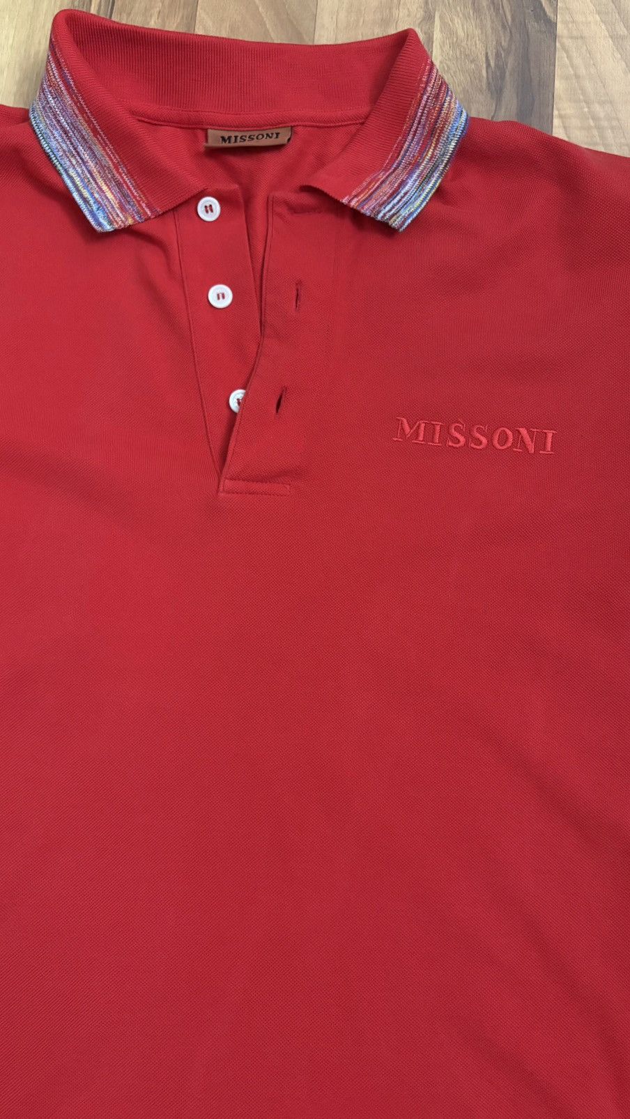 Missoni Missoni Milano Polo Shirt Size US M / EU 48-50 / 2 - 2 Thumbnail