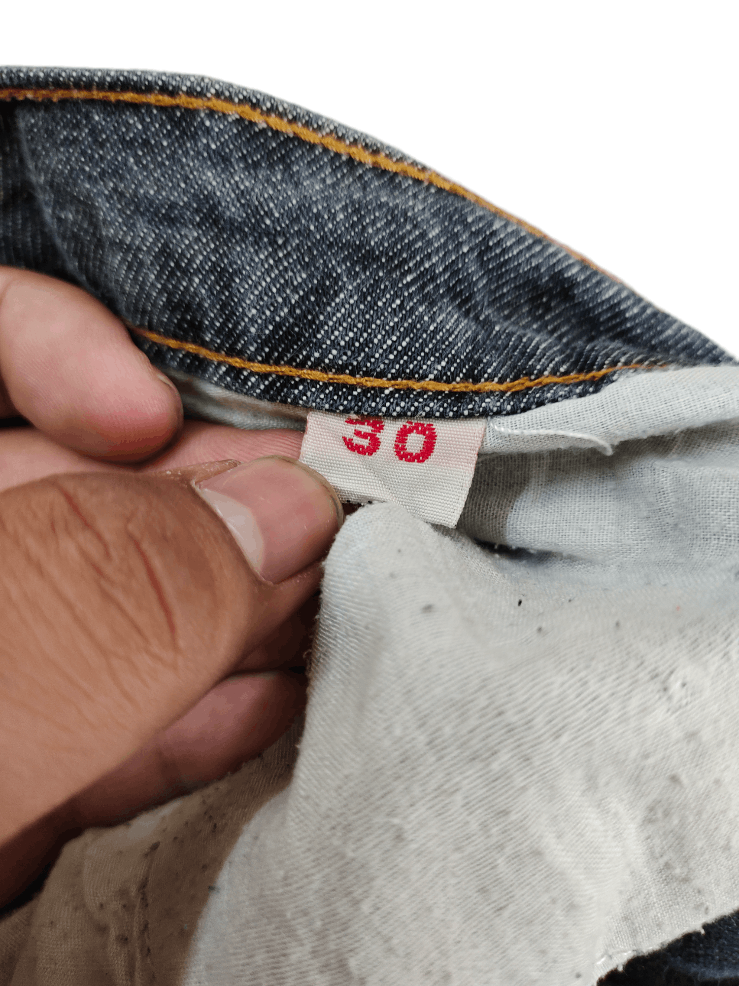 Phat Farm Baggy Jeans Phat Farm Embroidered Spell Out Denim Wide Leg Size US 30 / EU 46 - 17 Thumbnail