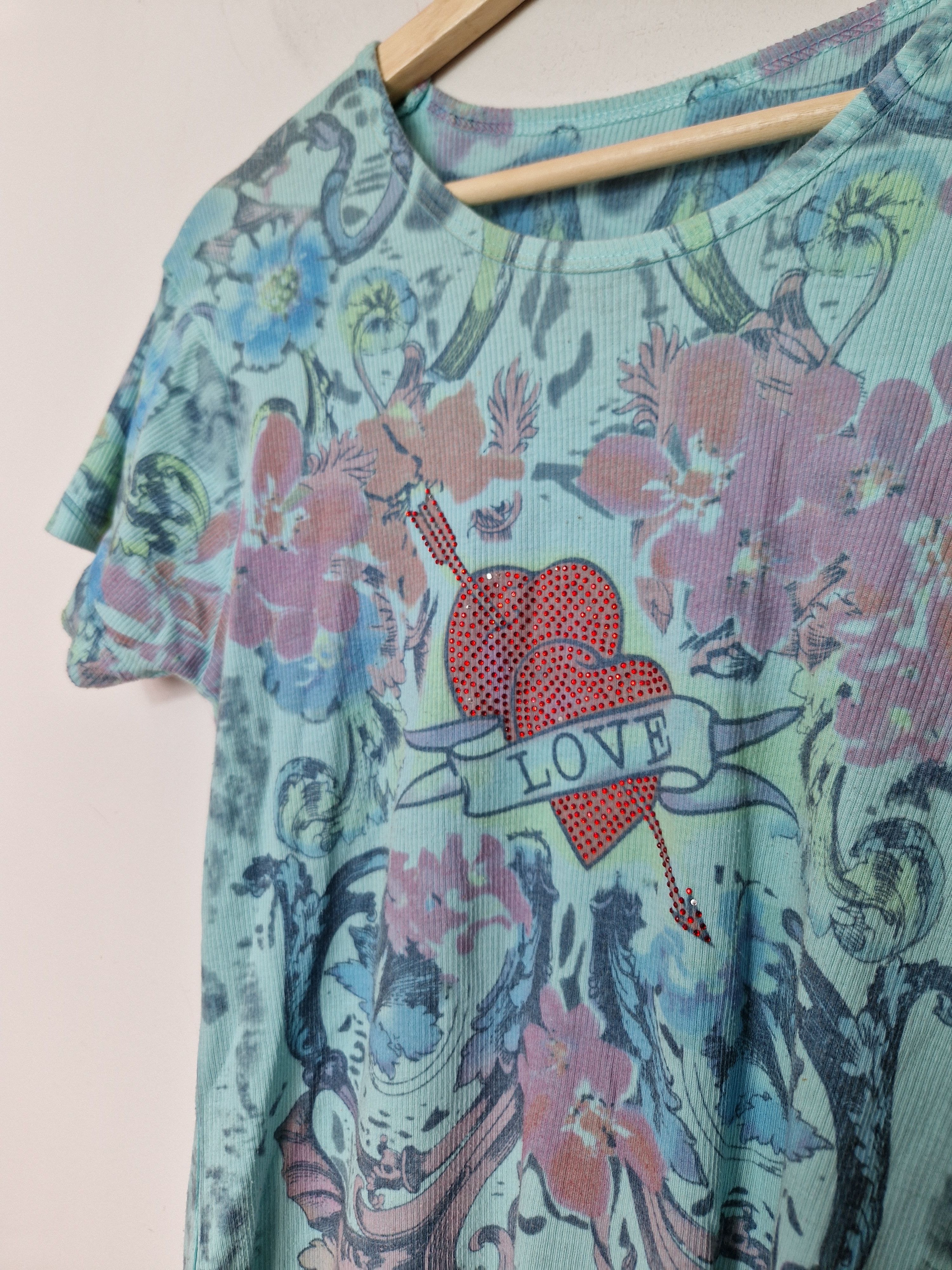 Ed Hardy vintage top ed hardy christian audiger style mesh y2k Size M / US 6-8 / IT 42-44 - 5 Thumbnail