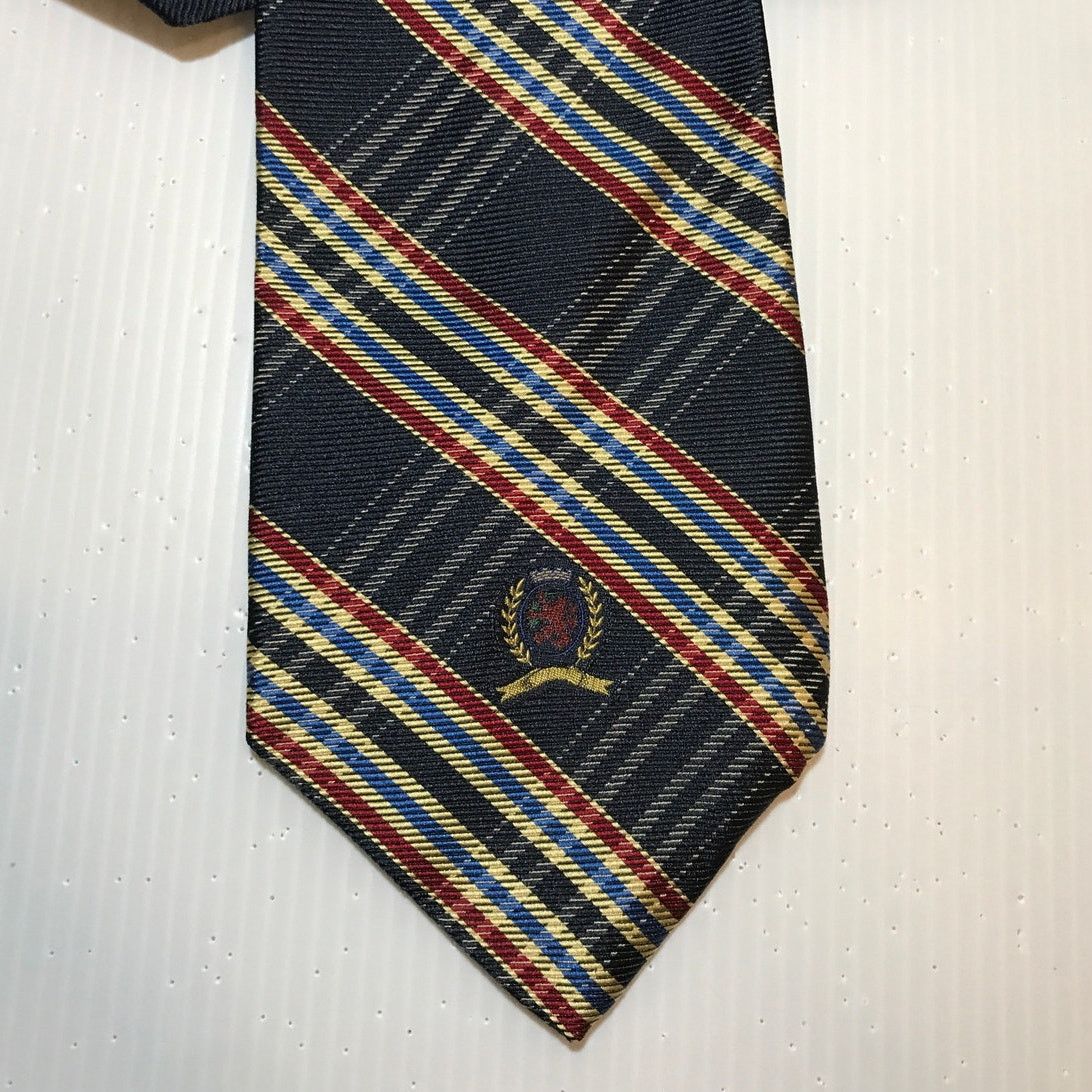 Tommy Hilfiger Tommy Hilfiger Plaid Italian Silk Classic Wide Necktie Size ONE SIZE - 6 Thumbnail