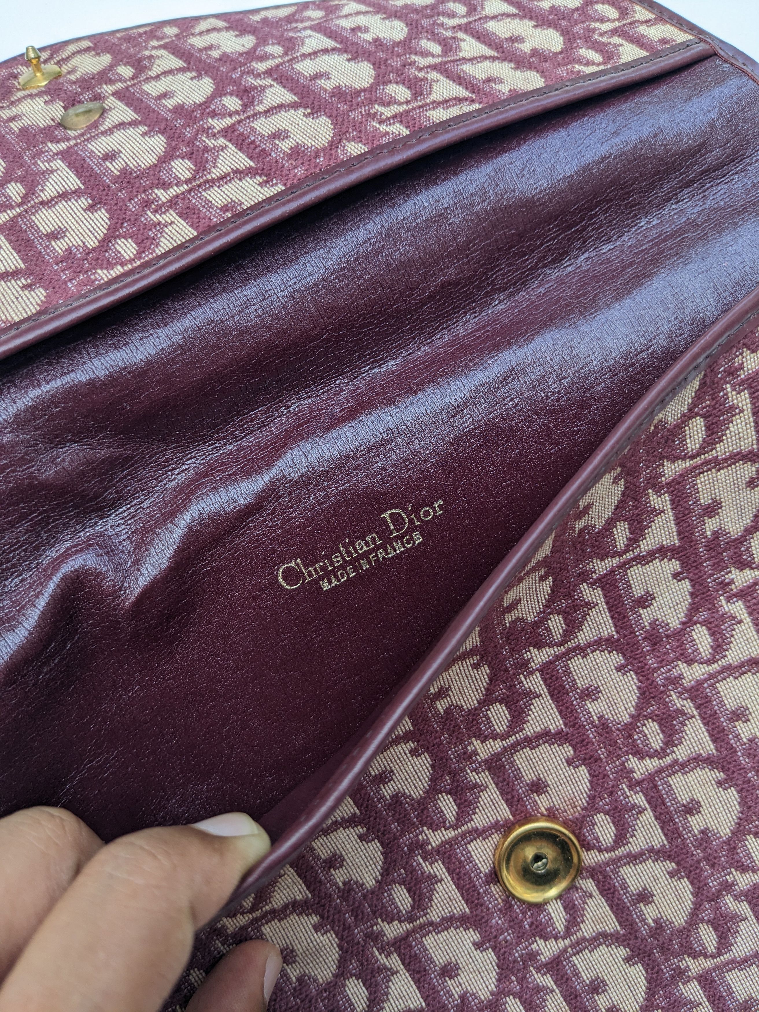Christian Dior Monsieur × Dior Vintage DIOR monogram clutch bag Size ONE SIZE - 11 Thumbnail