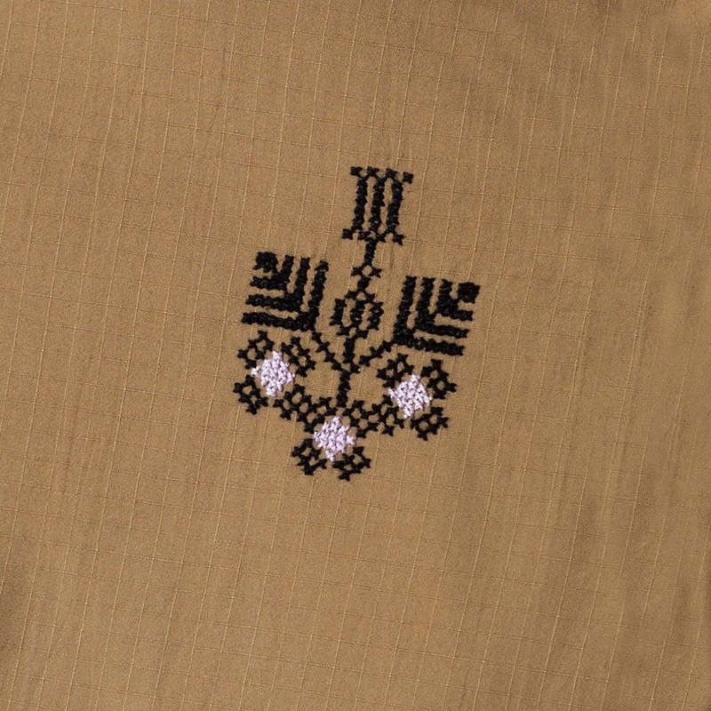 Adish Adish Qrunful Cotton Ripstop Embroidered Jacket Cardigan Size US M / EU 48-50 / 2 - 2 Thumbnail