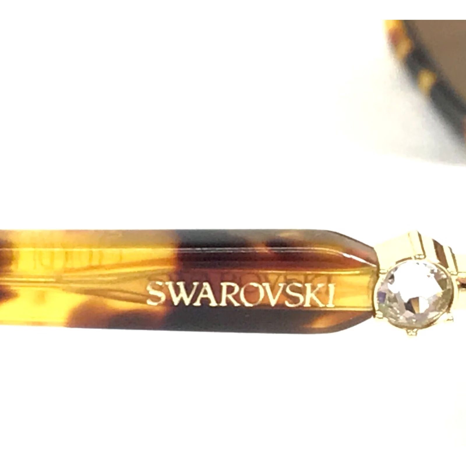 Swarovski Sunglasses SK6017 100473 Tortoise Butterfly w/ Brown Lenses 56-17-140 Swarovski Sunglasses SK6017 100473 Tortoise Butterfly w  main image 4