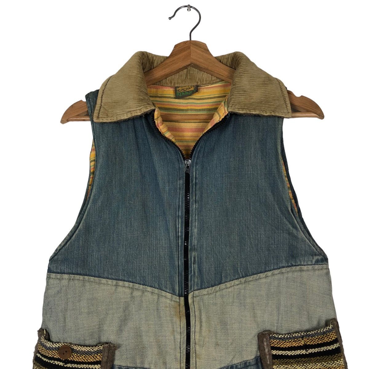 Japanese Brand 🔥90’s Vintage Hammock Vest Hoodie Inspire Kapital Japan Size US M / EU 48-50 / 2 - 2 Thumbnail